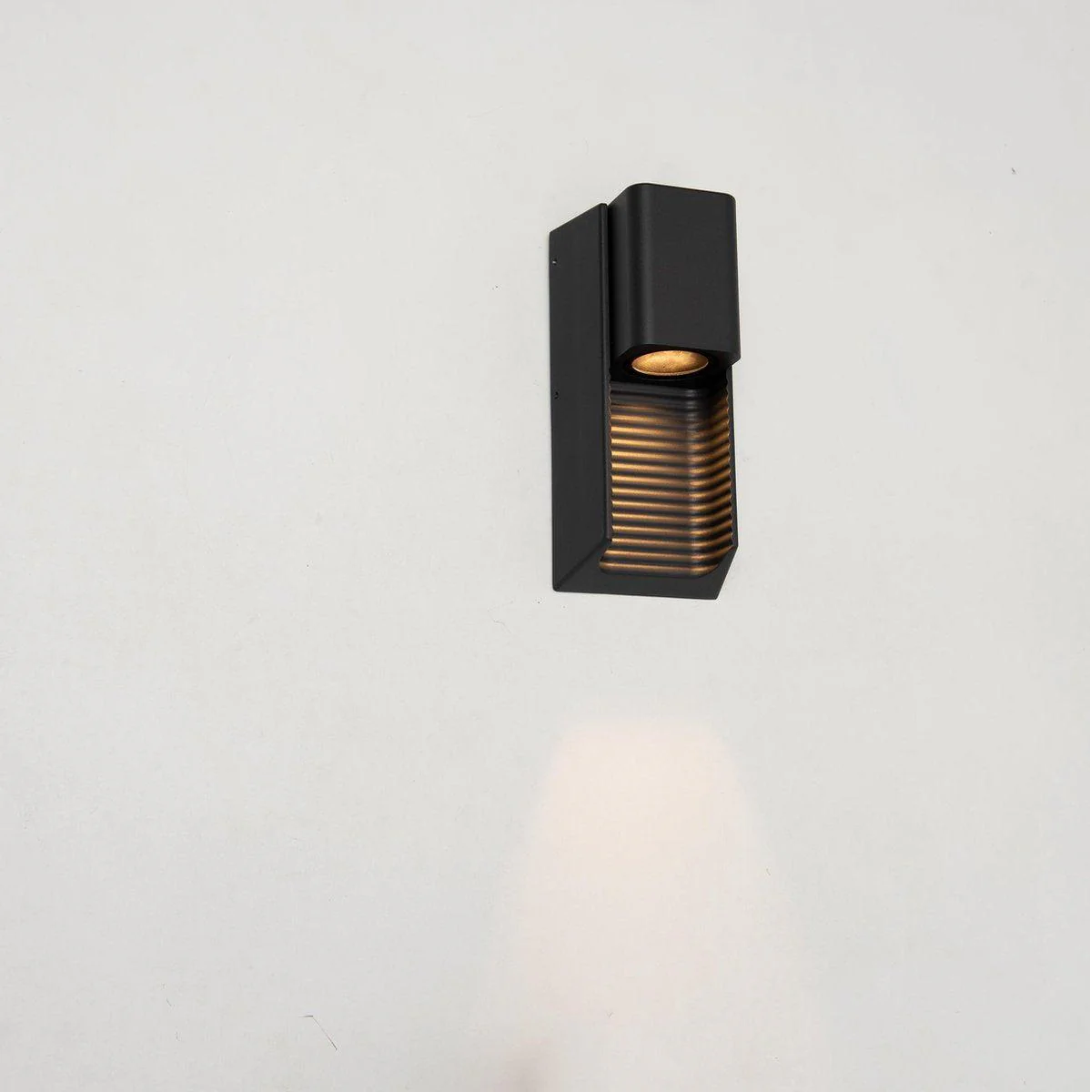 LED Muurlamp buiten met GU10 fitting - Strepen - Rimini - IP44 - Antraciet - Image 7