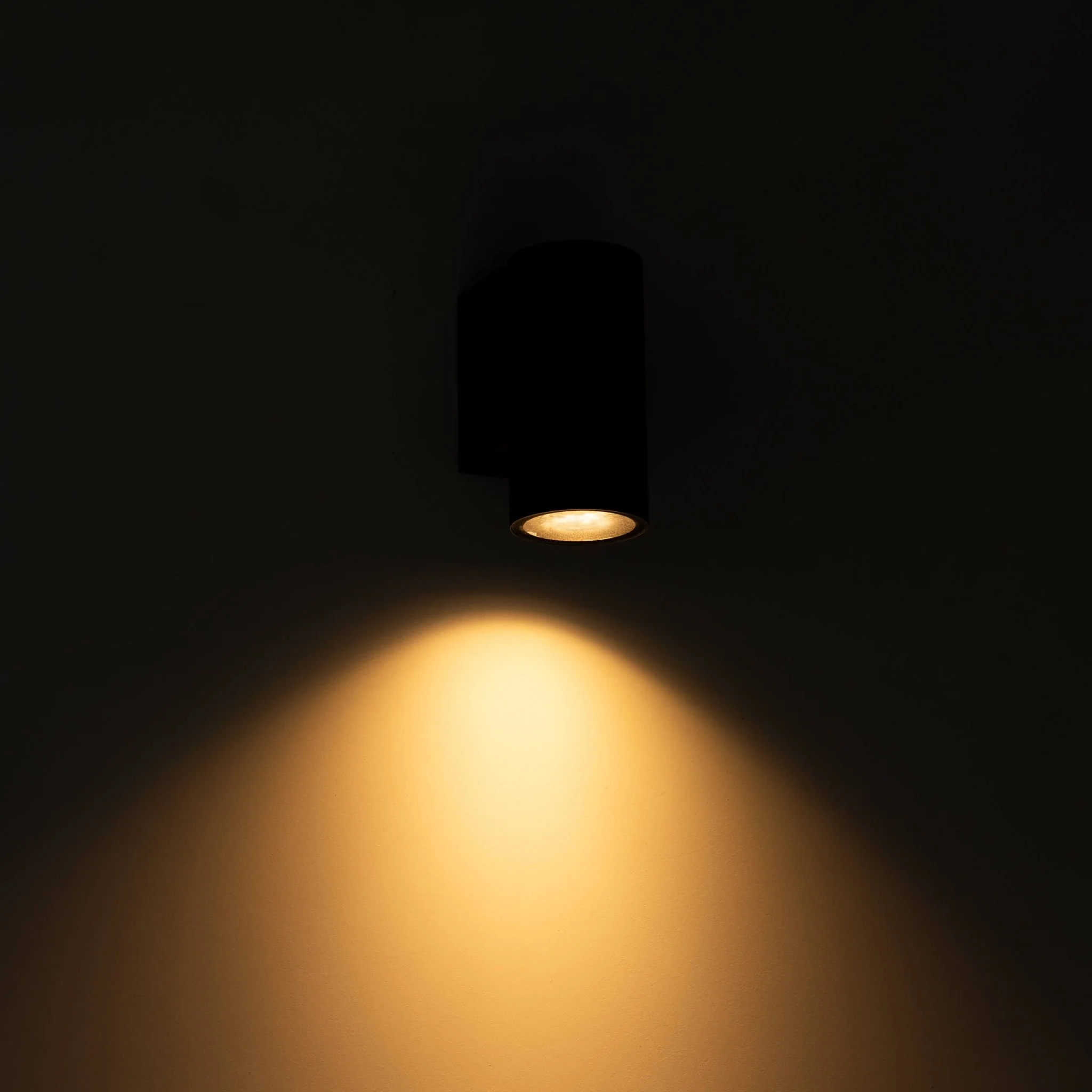 LED's Light Muurlamp voor buiten - GU10 fitting - IP44 waterbestendig - Antraciet - Model Carpi - Image 4
