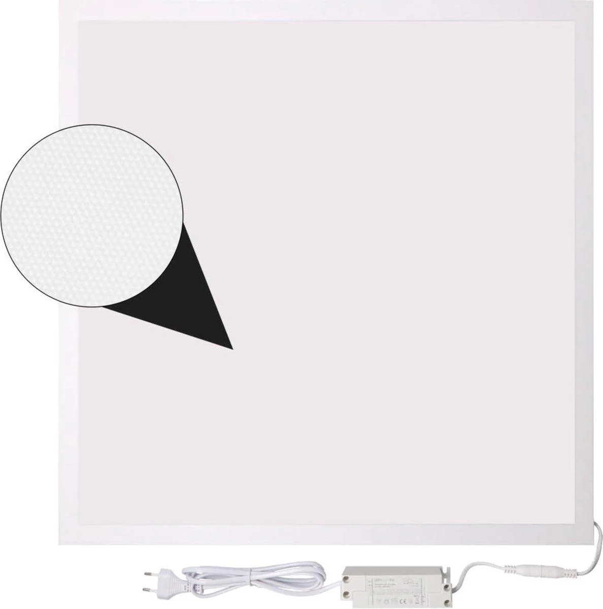 LED Paneel 60 x 60 cm - Systeemplafond verlichting - Warm wit licht - 3450 lm - Image 5