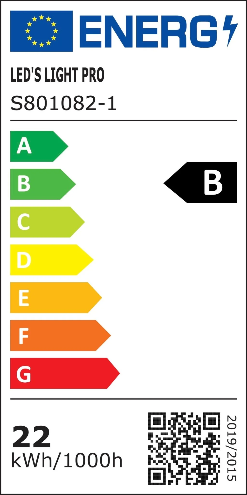 LongLife LED Paneel 30 x 120 cm - Rechthoek - Warm wit licht - 25W - 4500 lm - Image 6