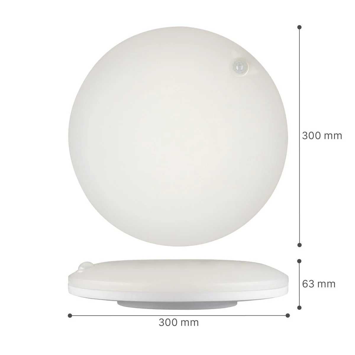 LED's Light Plafondlamp met Sensor 2100 - Bewegingsdetectie - 18W - Ø 30 cm - Image 7