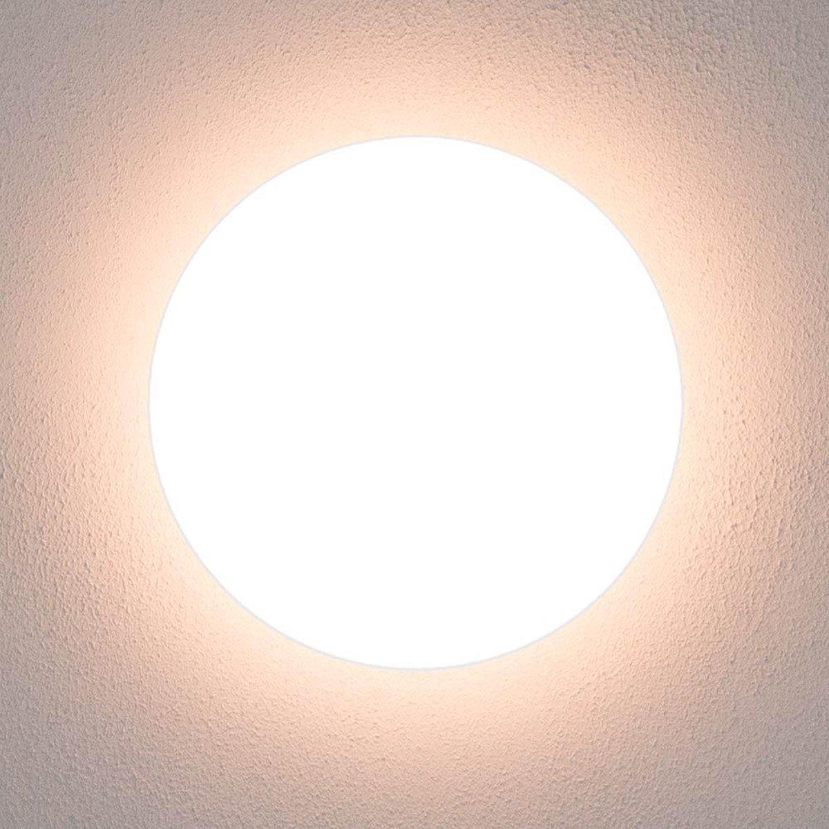 LED Plafondlamp rond 35 cm met ringen - Universeel - Spatwaterdicht - Warm wit licht - Image 5