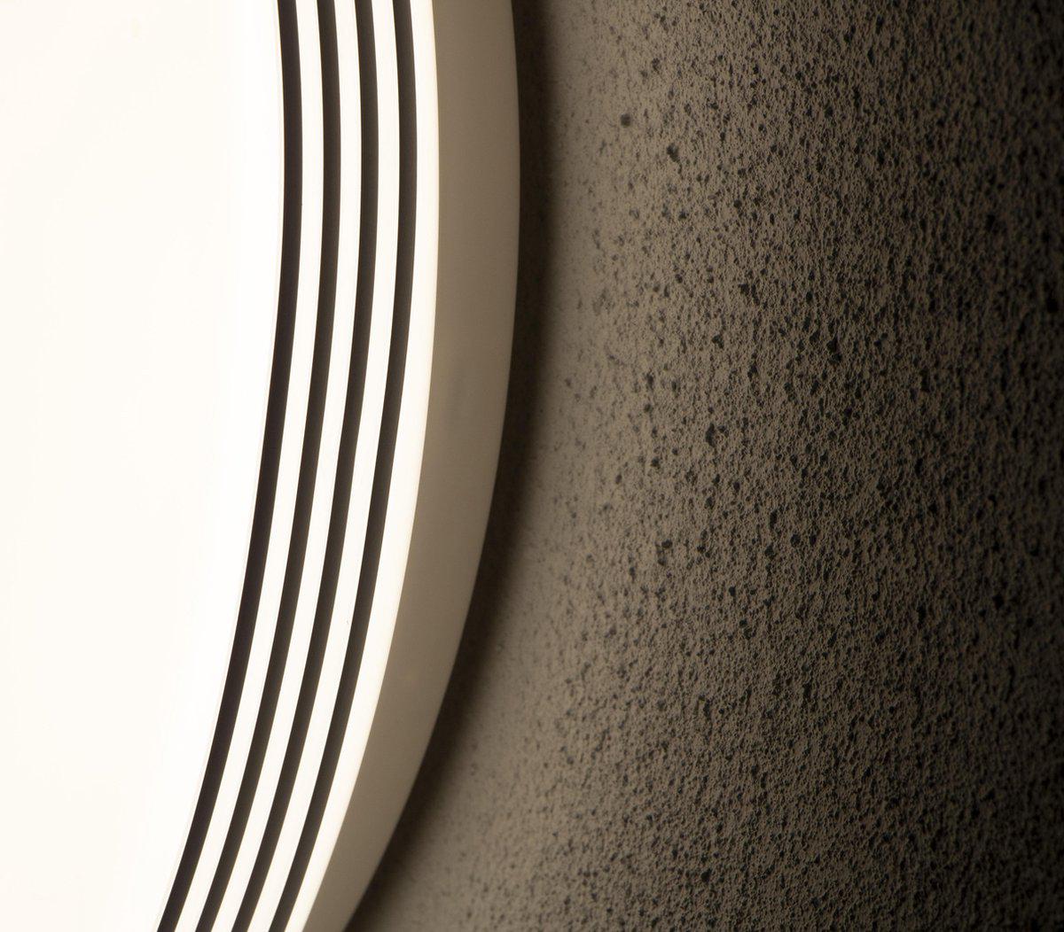 LED Plafondlamp rond 35 cm met ringen - Universeel - Spatwaterdicht - Warm wit licht - Image 9