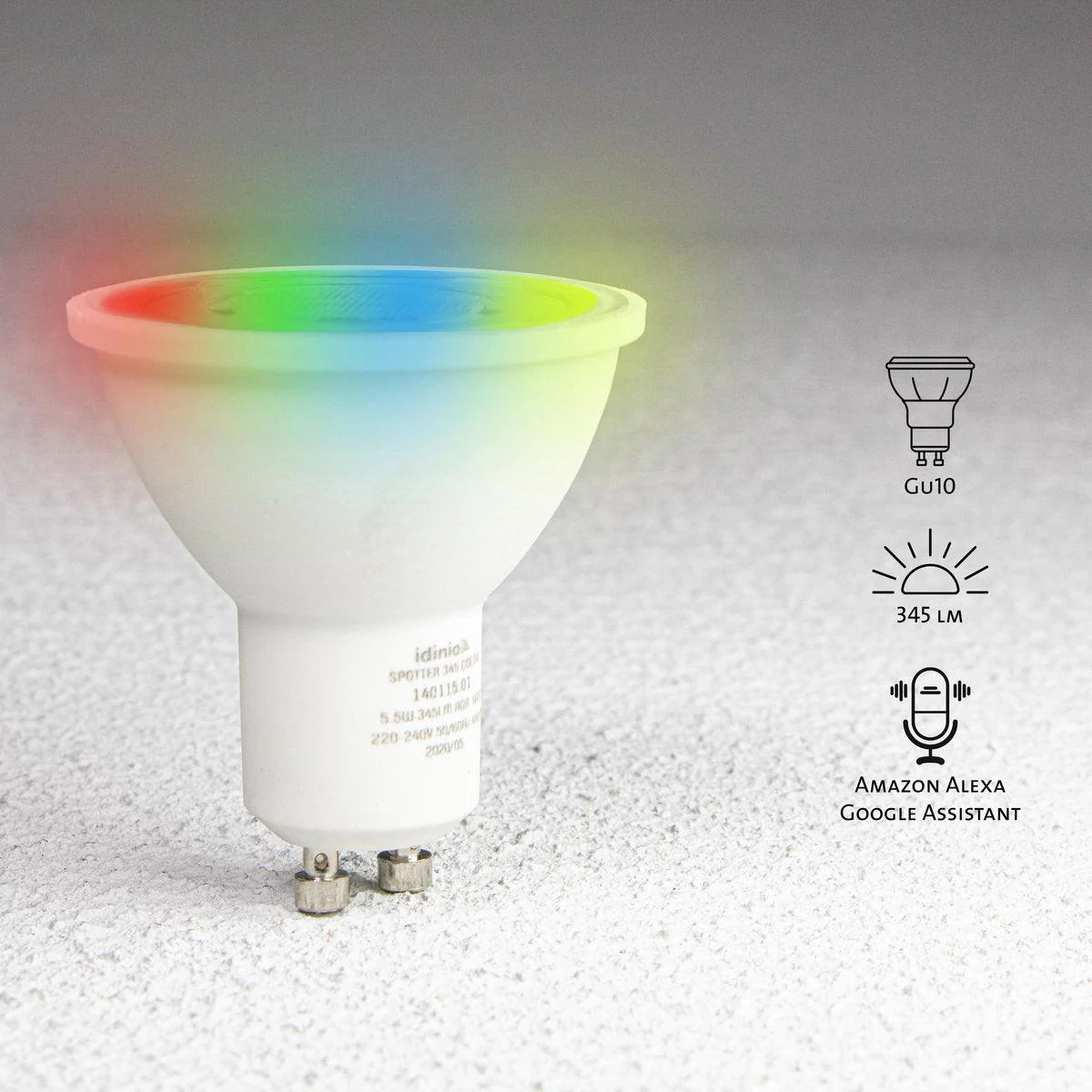 LED's Light LED Prikspot met Stekker - Kantelbaar - GU10 fitting - IP54 - Model Melfi - Zwart - Image 11