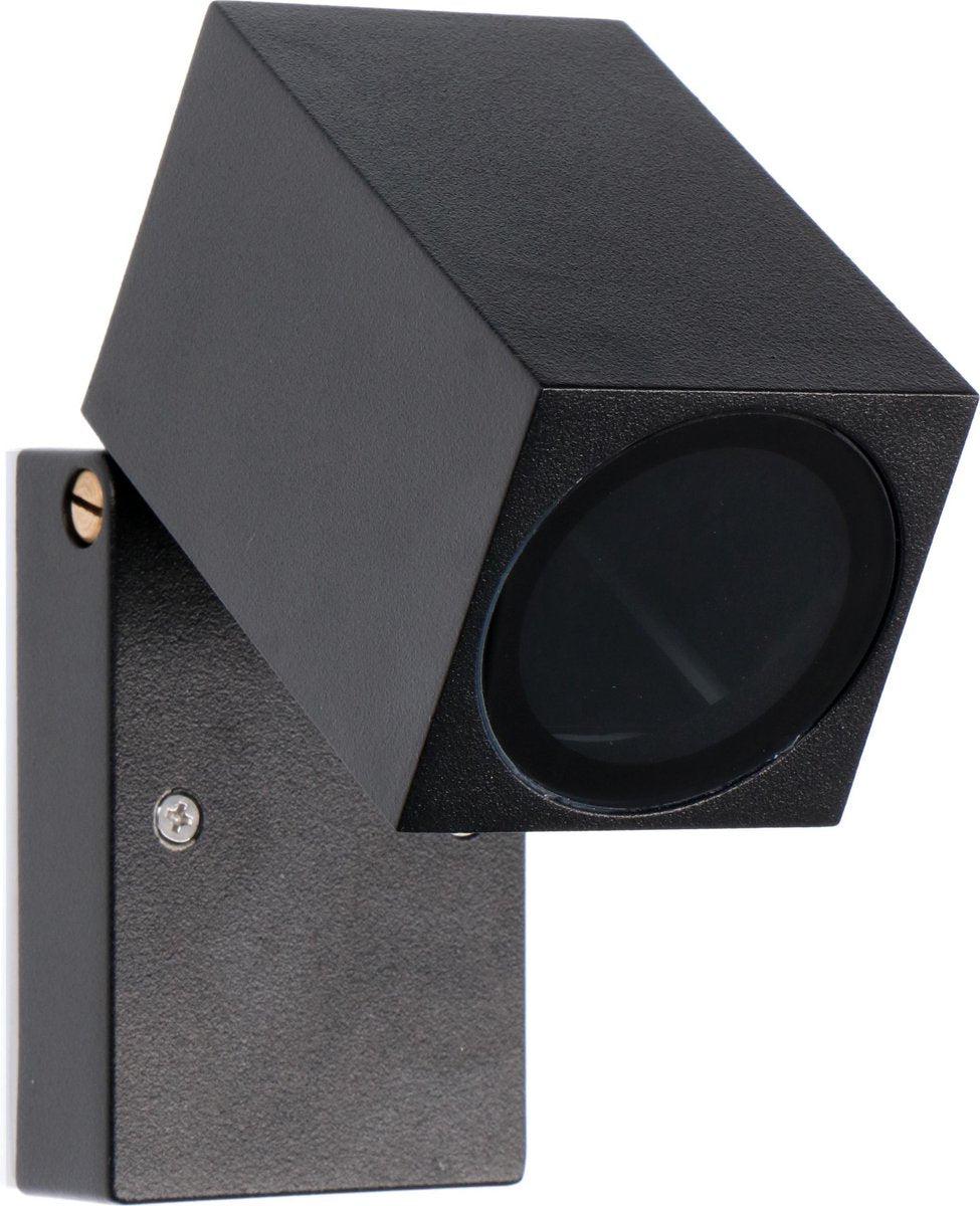 LED's Light Kantelbare LED Buitenlamp - GU10 fitting - IP44 - Zwart - Model Lucca - Image 11