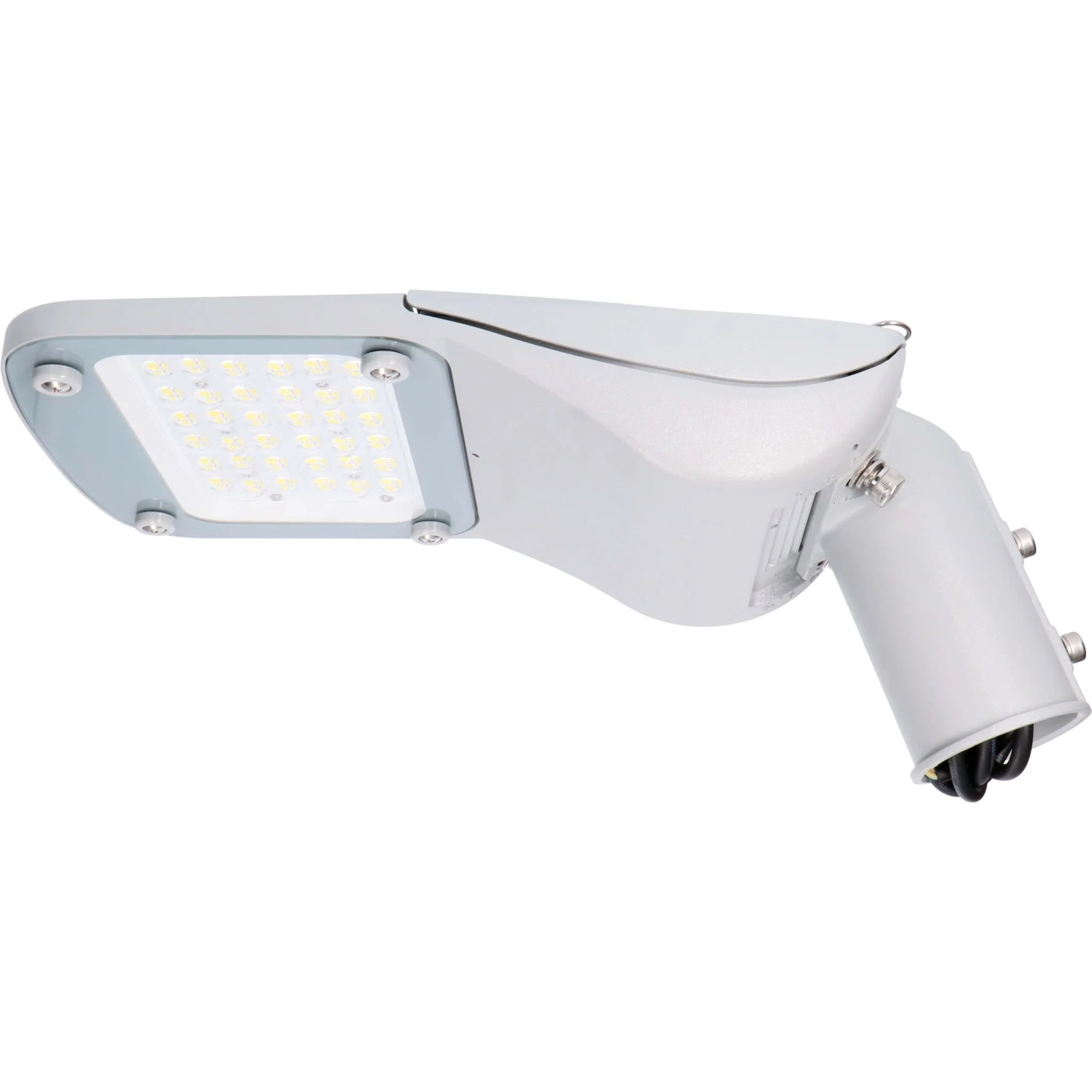 LED Straatverlichting Lantaarnpaal 60W - Waterdicht & Impactbestendig - IP66 - Grijs - Image 5