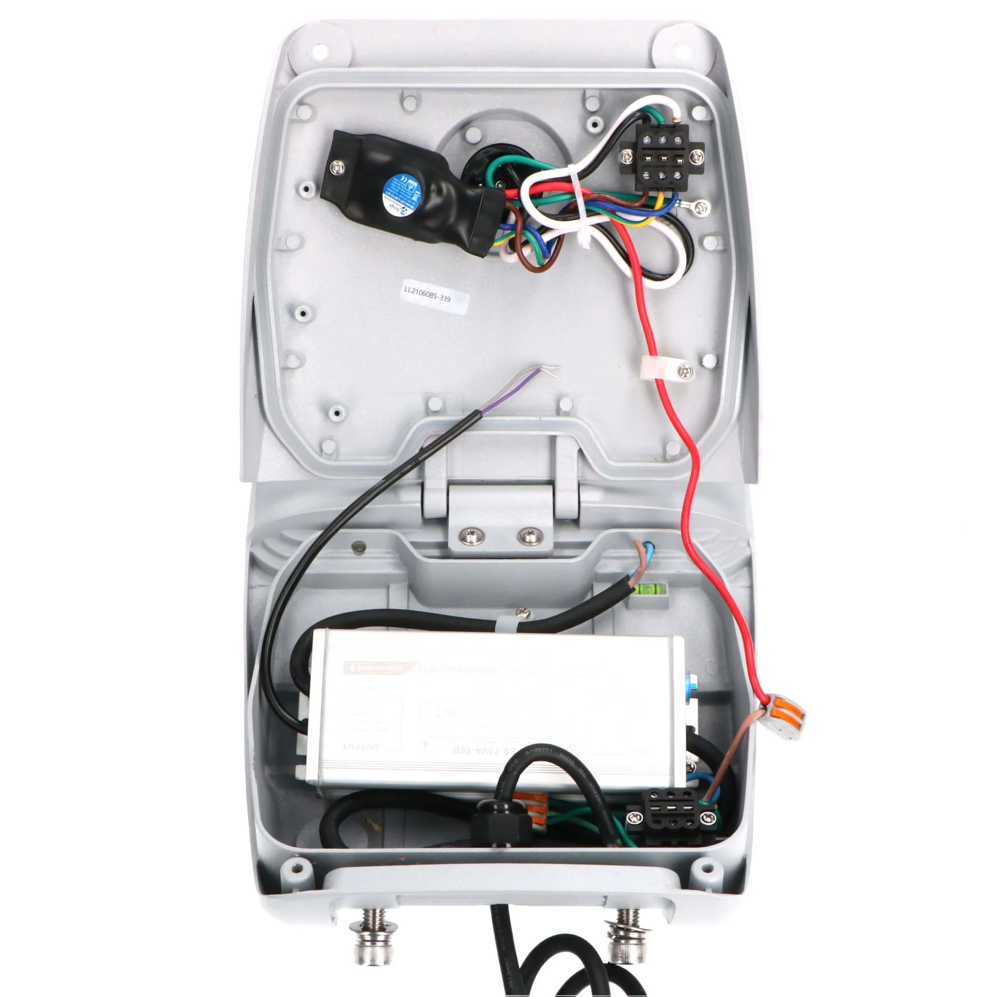 LED Straatverlichting Lantaarnpaal 60W - Waterdicht & Impactbestendig - IP66 - Grijs - Image 7