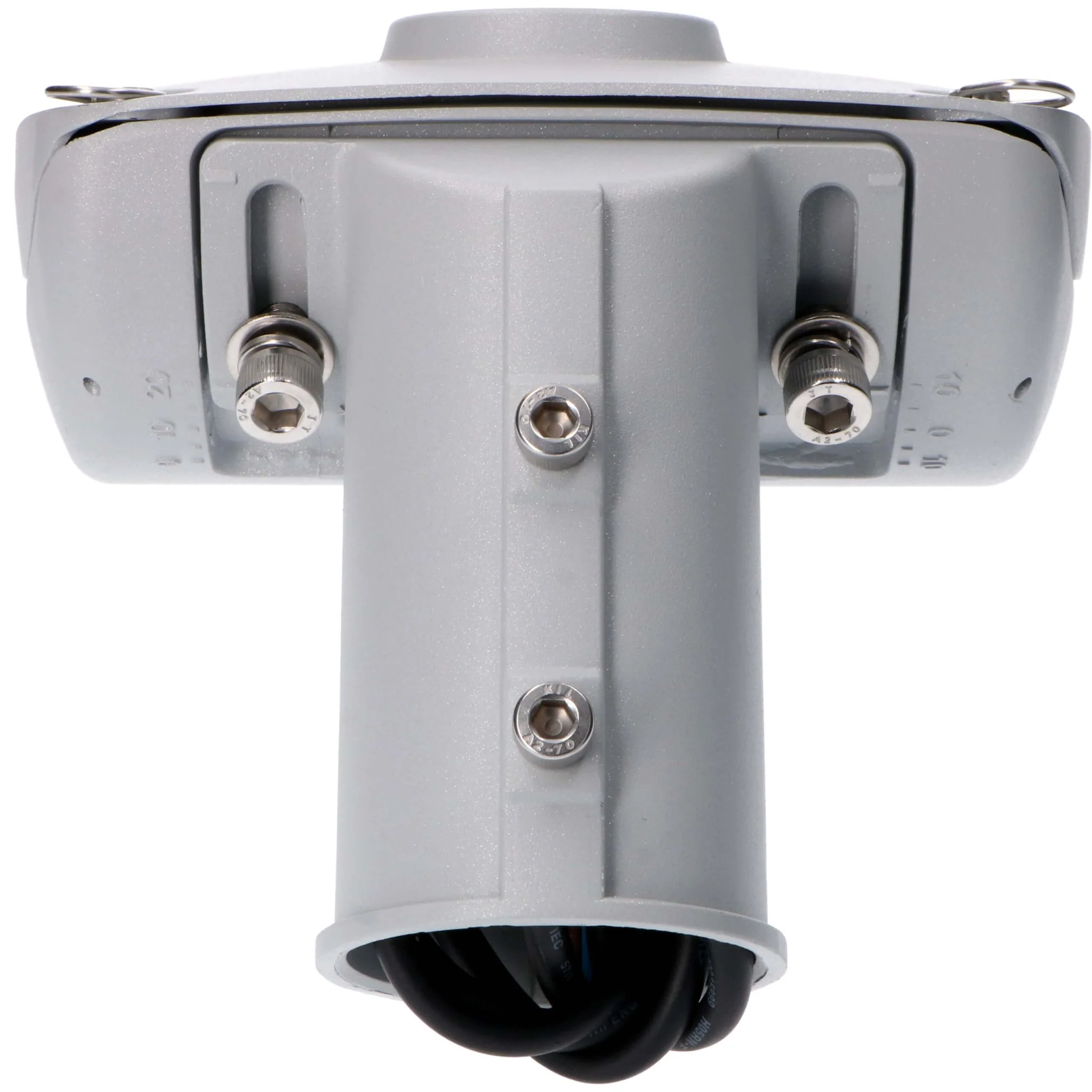 LED Straatverlichting Lantaarnpaal 60W - Waterdicht & Impactbestendig - IP66 - Grijs - Image 9