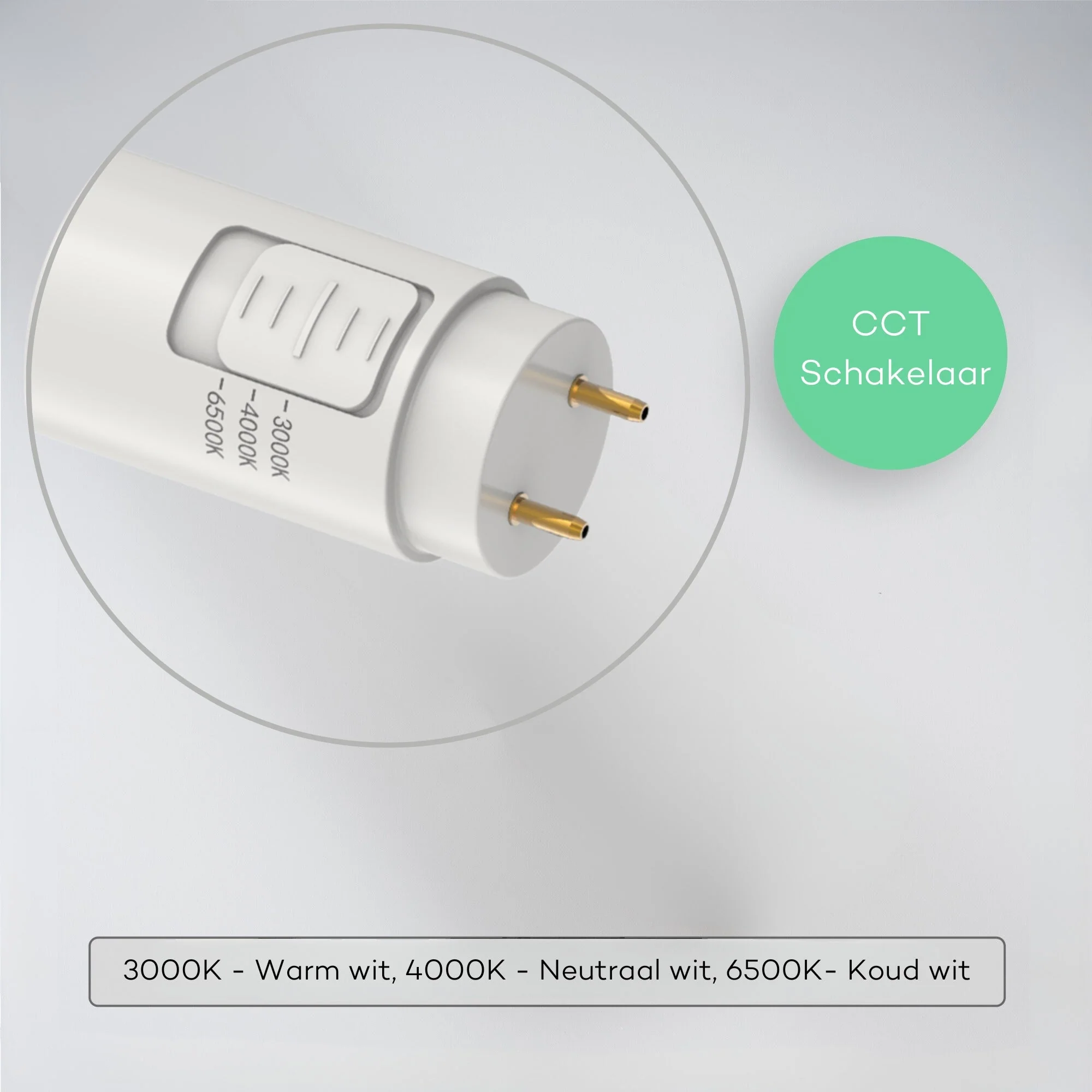 LED's Light LED TL verlichting compleet met LED TL buis 120 cm - 3 lichtkleuren - 18W (36W) - Image 5