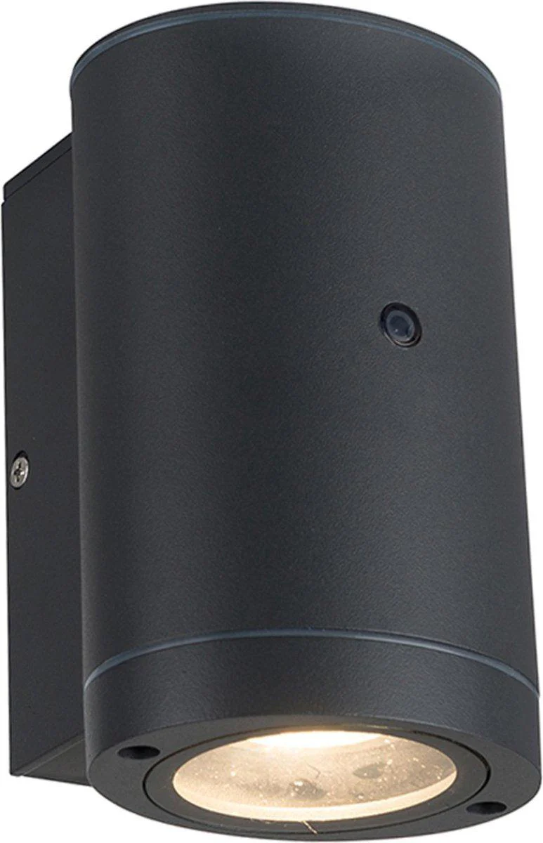 LED's Light LED Buitenlamp met sensor - IP44 waterdicht - GU10 fitting - Model Bari - Antraciet - Image 3