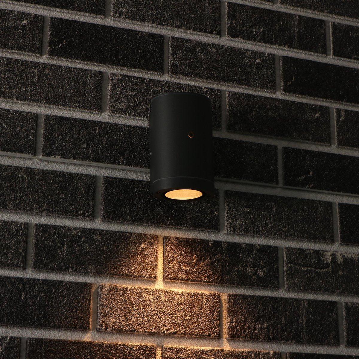 LED's Light LED Buitenlamp met sensor - IP44 waterdicht - GU10 fitting - Model Bari - Antraciet - Image 5