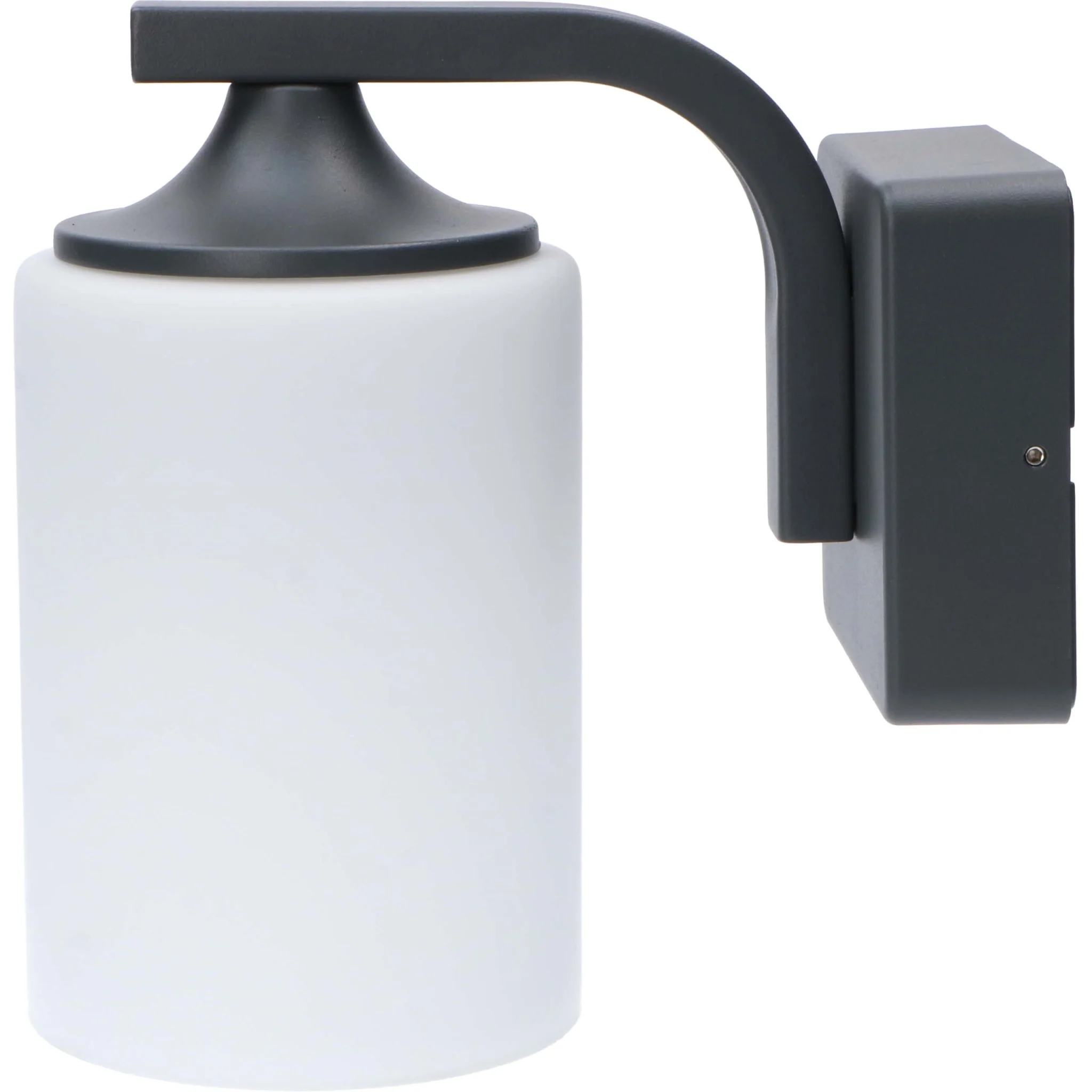 LED's Light LED Wandlamp Milky met E27 fitting - IP44 - Model Noto - Antraciet - Image 3
