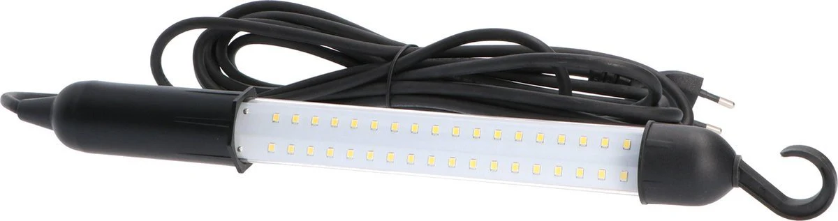 LED's Work Draagbare Werklamp 350 - 5 meter snoer - Inspectielamp met haak - Zwart - Image 4