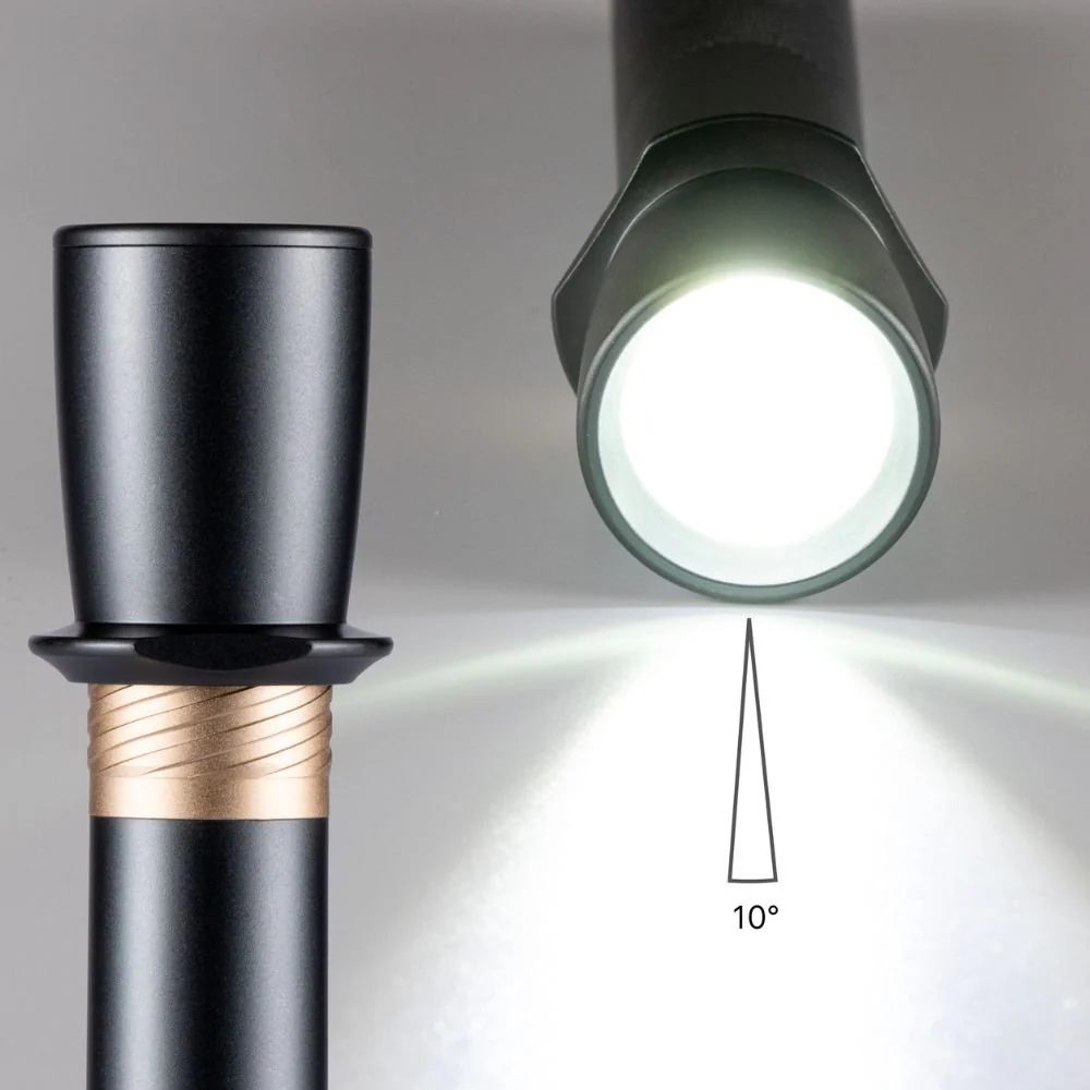 LED's Work Zaklamp op Batterijen (6x AAA) - 900 lumen - IPX4 Spatwaterdicht - Dimbaar in 3 standen - Image 5