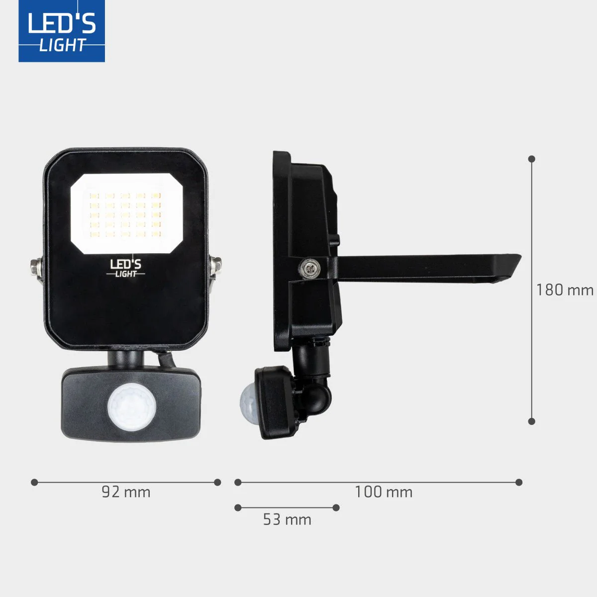 LED's Light Buitenlamp met bewegingssensor 1400 - binnen en buiten - 10W - Image 9