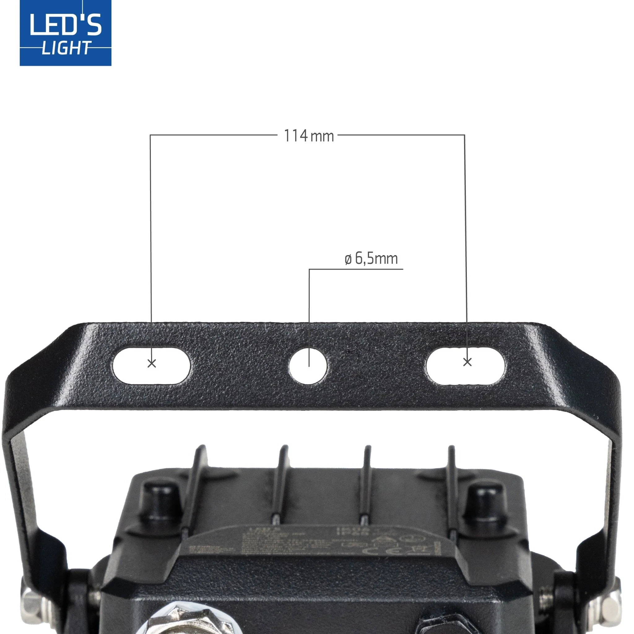 LED's Light Buitenlamp schijnwerper floodlight met bewegingssensor 7000lm - binnen en buiten - 50W - Image 7