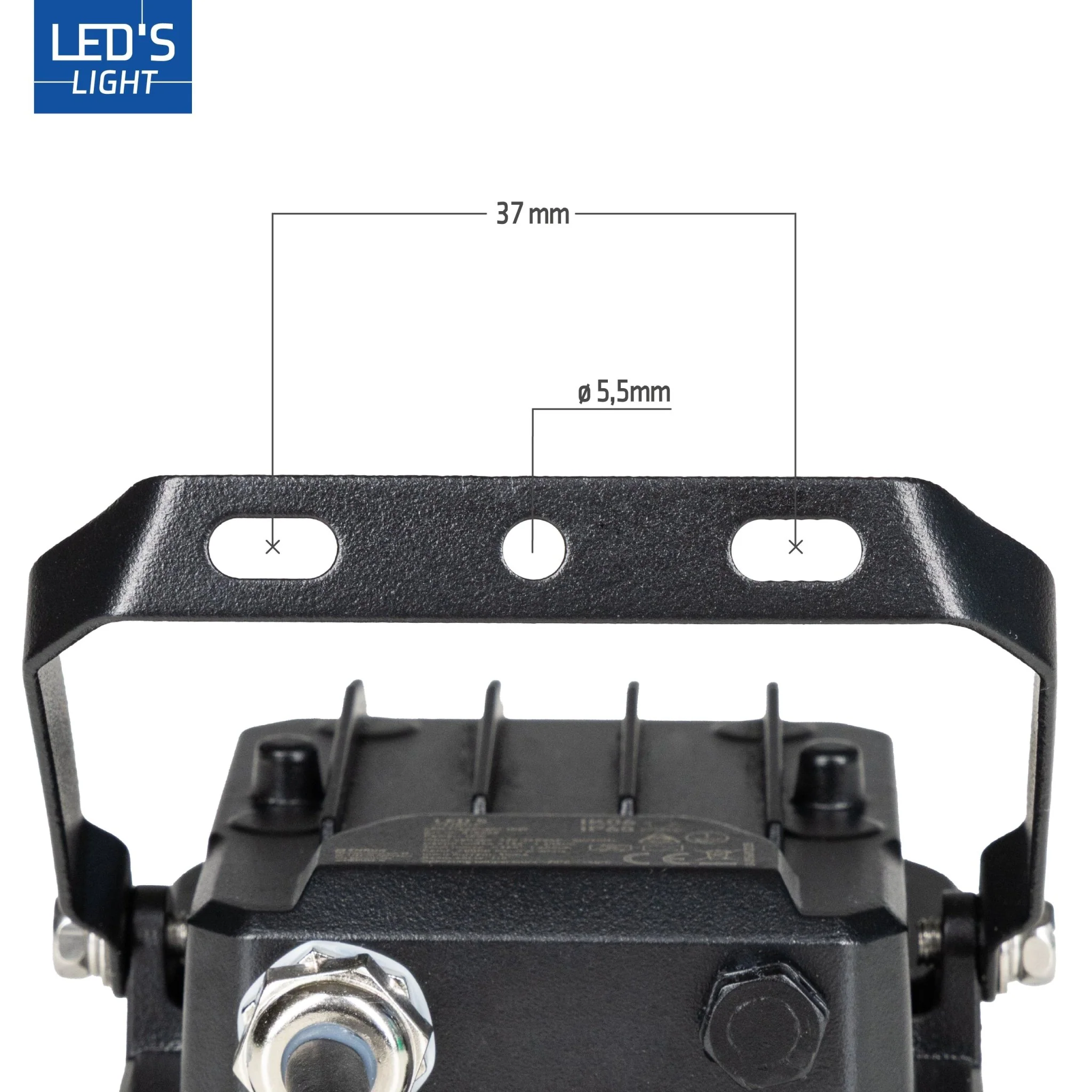 LED's Light Buitenlamp schijnwerper 1400 - voor binnen en buiten - 10W - Image 4