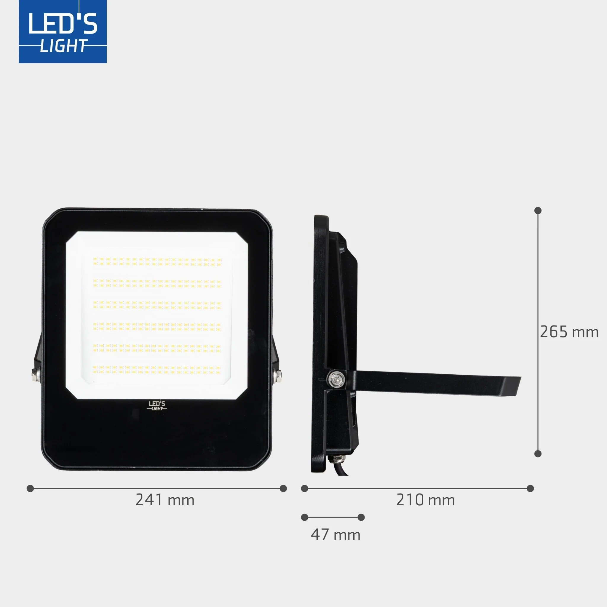 LED's Light Buitenlamp schijnwerper floodlight 14000lm - voor binnen en buiten - 100W - Image 7