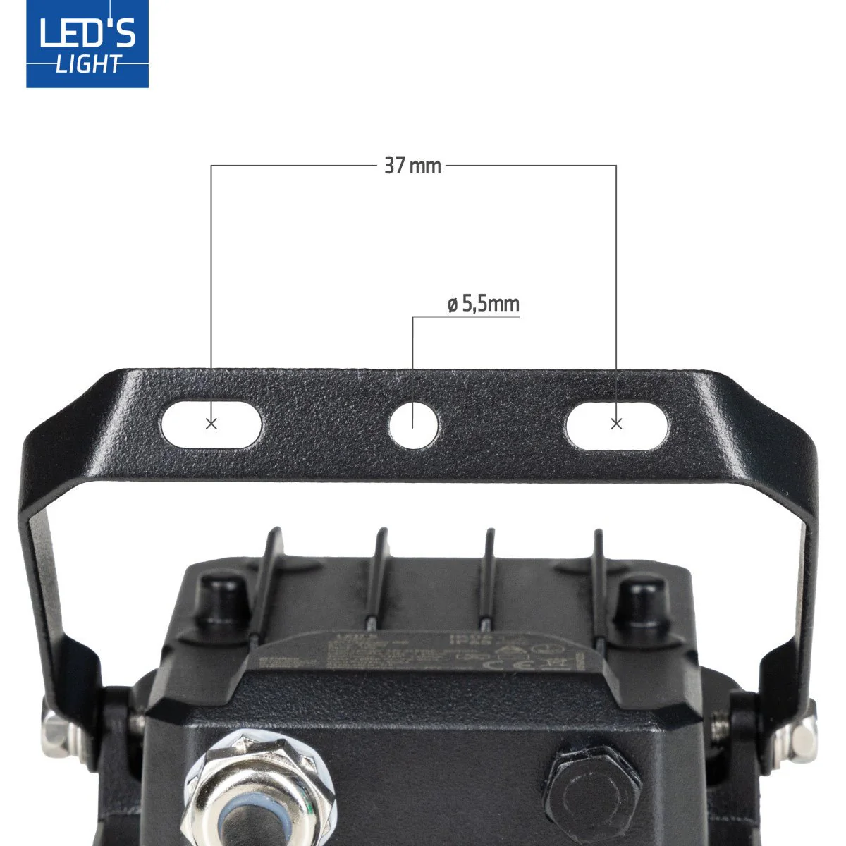 LED's Light Buitenlamp schijnwerper 2800 - voor binnen en buiten - 20W - Image 5