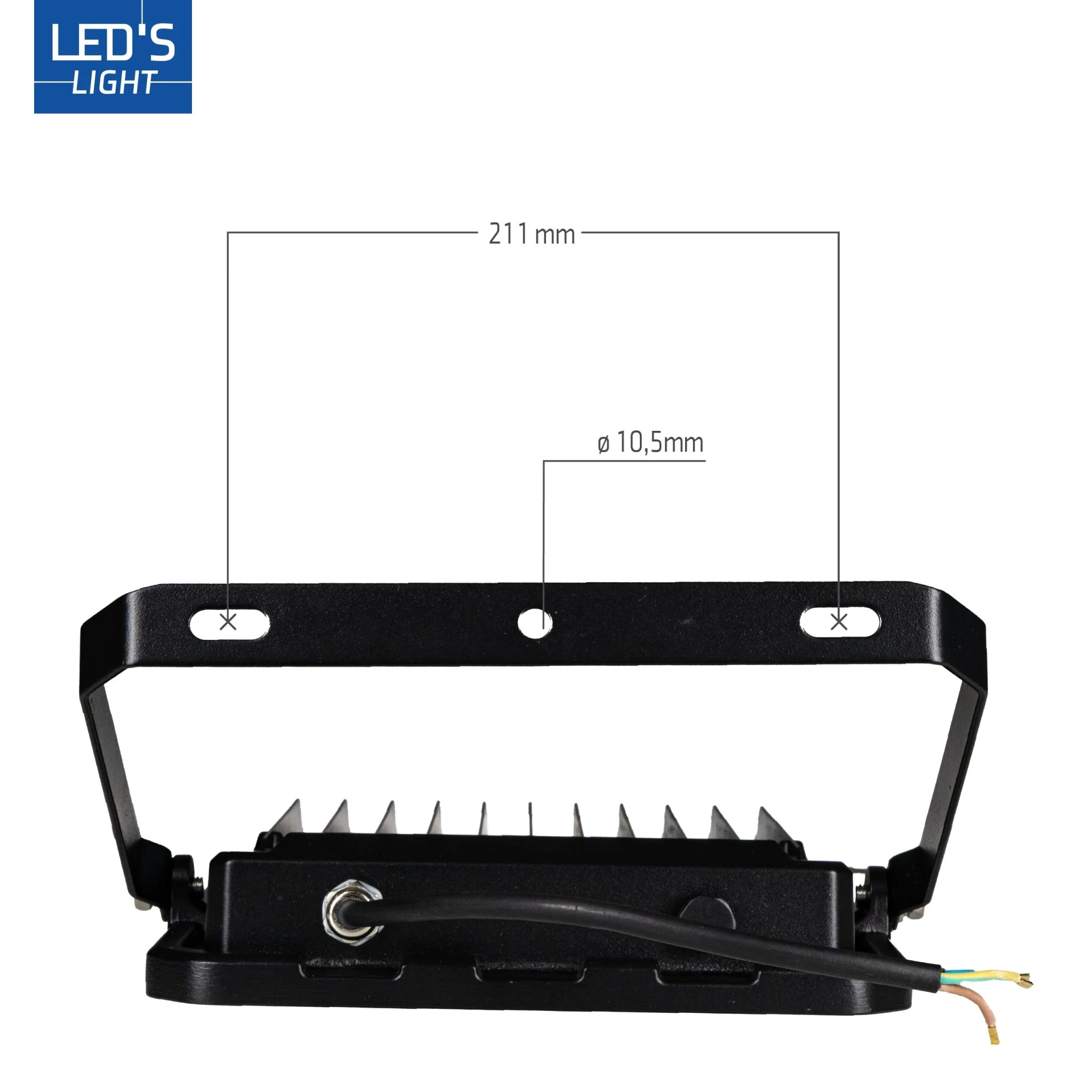 LED's Light Buitenlamp schijnwerper 28000 - voor binnen en buiten - 200W - Image 4