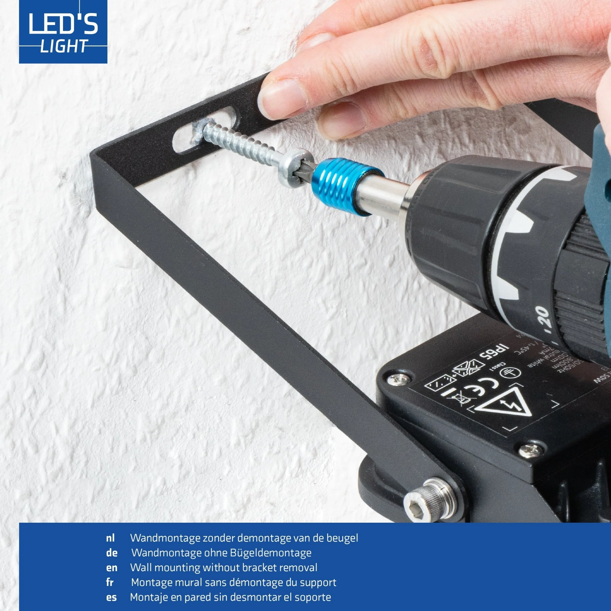 LED's Light Buitenlamp schijnwerper 28000 - voor binnen en buiten - 200W - Image 5