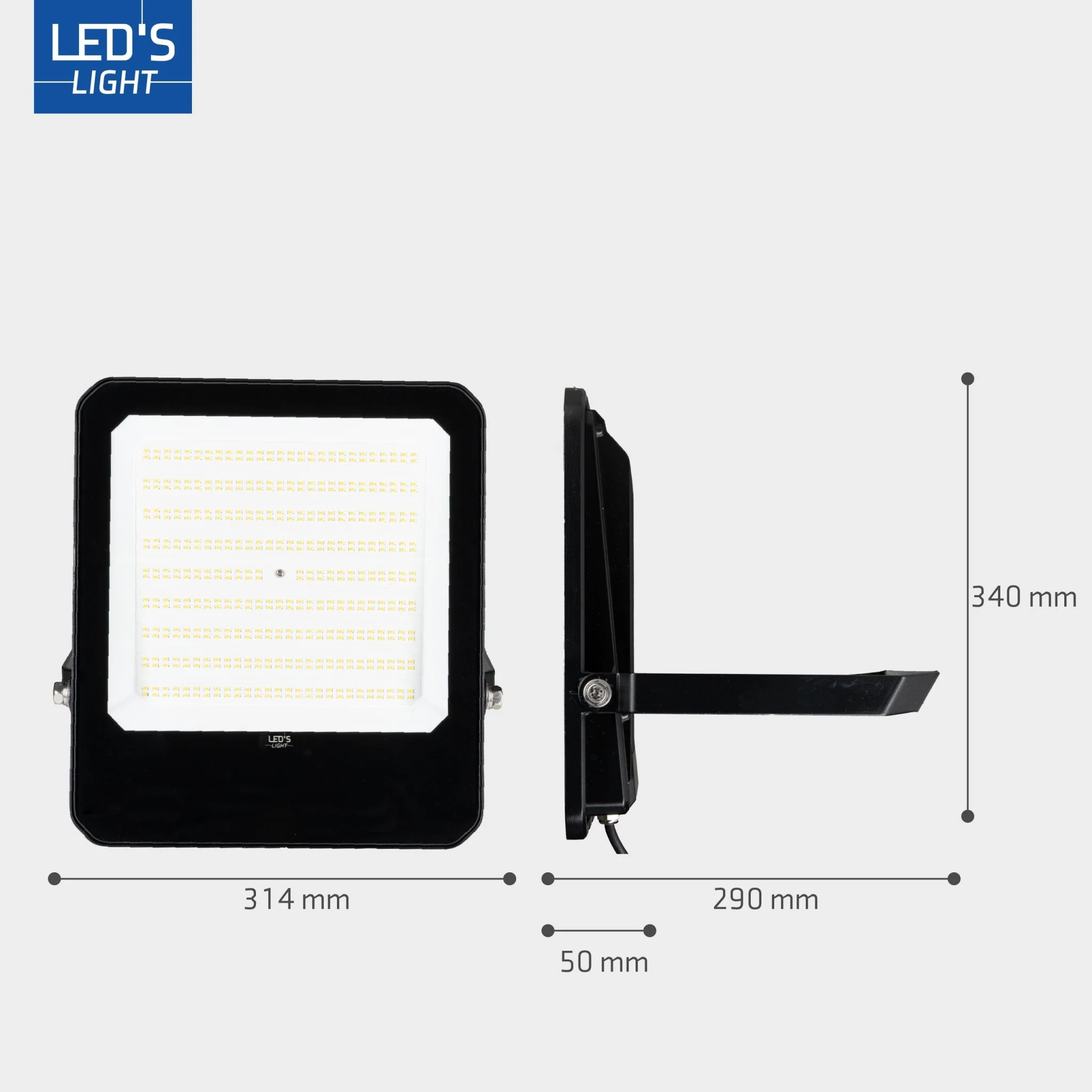 LED's Light Buitenlamp schijnwerper 28000 - voor binnen en buiten - 200W - Image 7