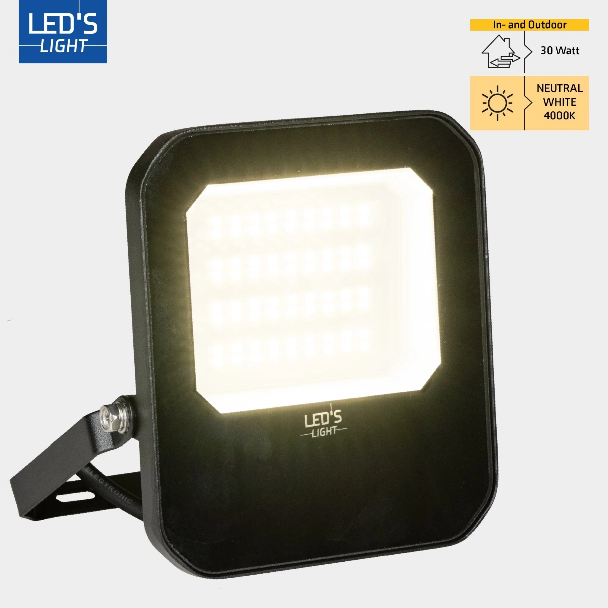 LED's Light Buitenlamp schijnwerper 4200 - voor binnen en buiten - 30W - Image 3