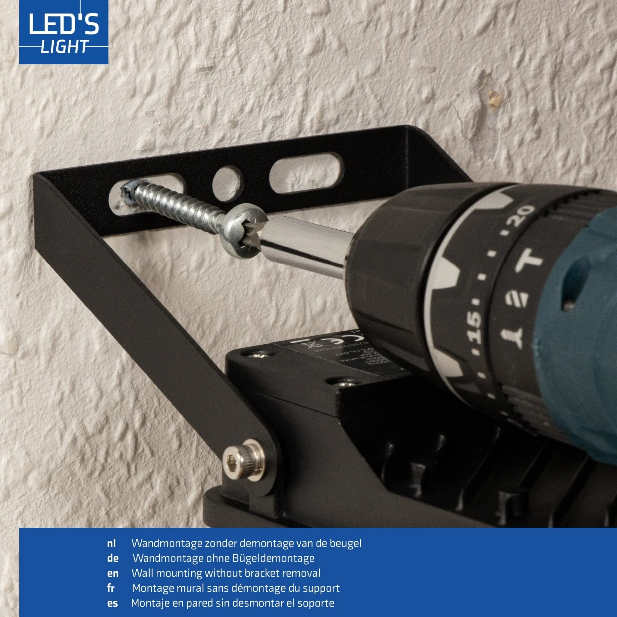 LED's Light Buitenlamp schijnwerper 4200 - voor binnen en buiten - 30W - Image 5