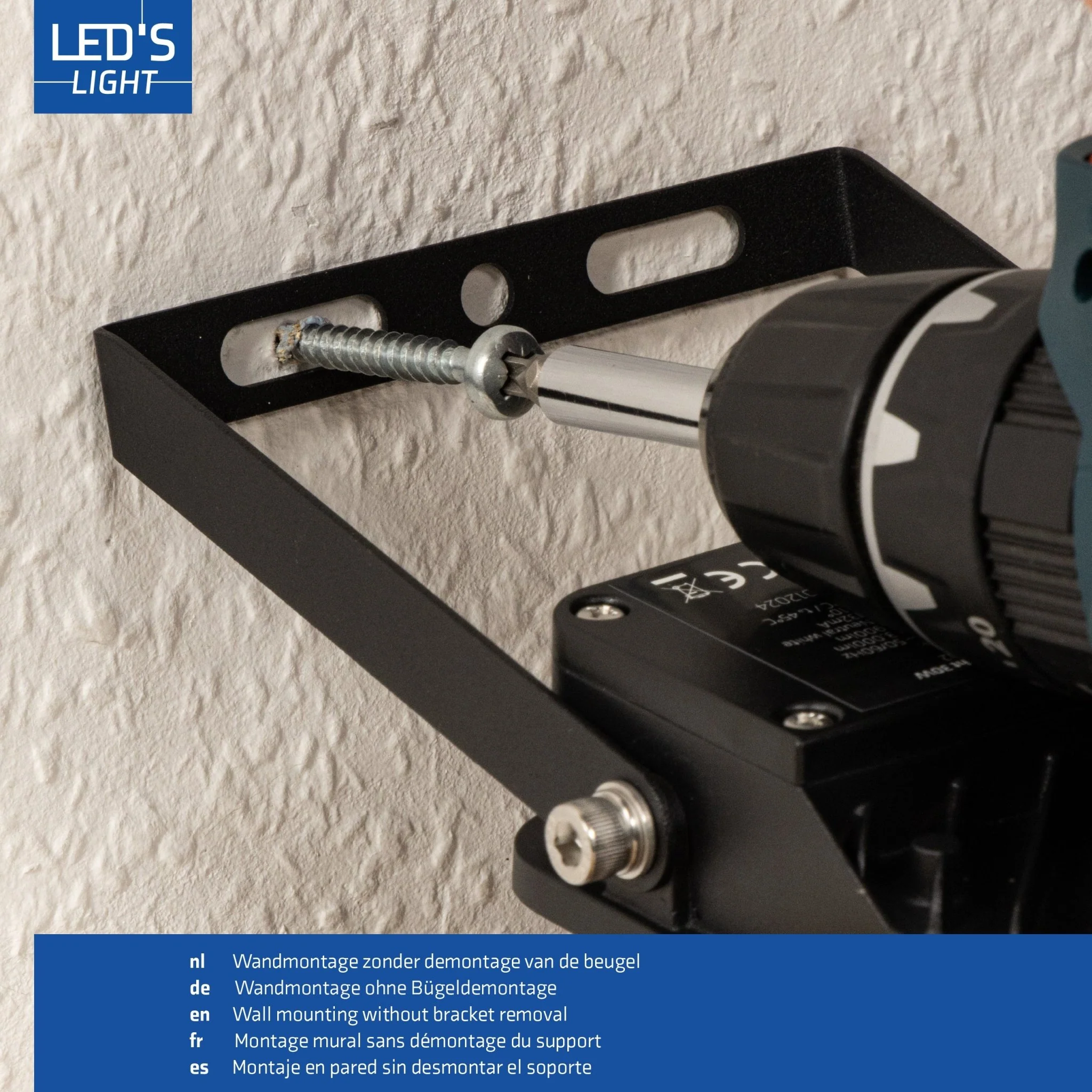 LED's Light Buitenlamp schijnwerper floodlight 7000lm - voor binnen en buiten - 50W - Image 5
