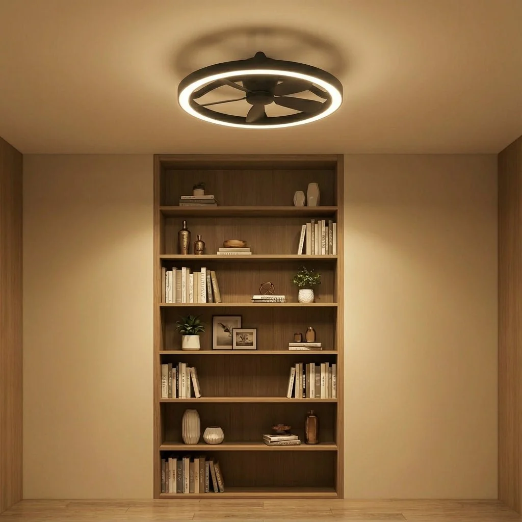 LED's Light Plafond ventilator met lamp Zwart 61,3cm - 27W - 2500lm - Verstelbare kleurtemperatuur - Dimbaar - Incl afstandbediening - Image 19
