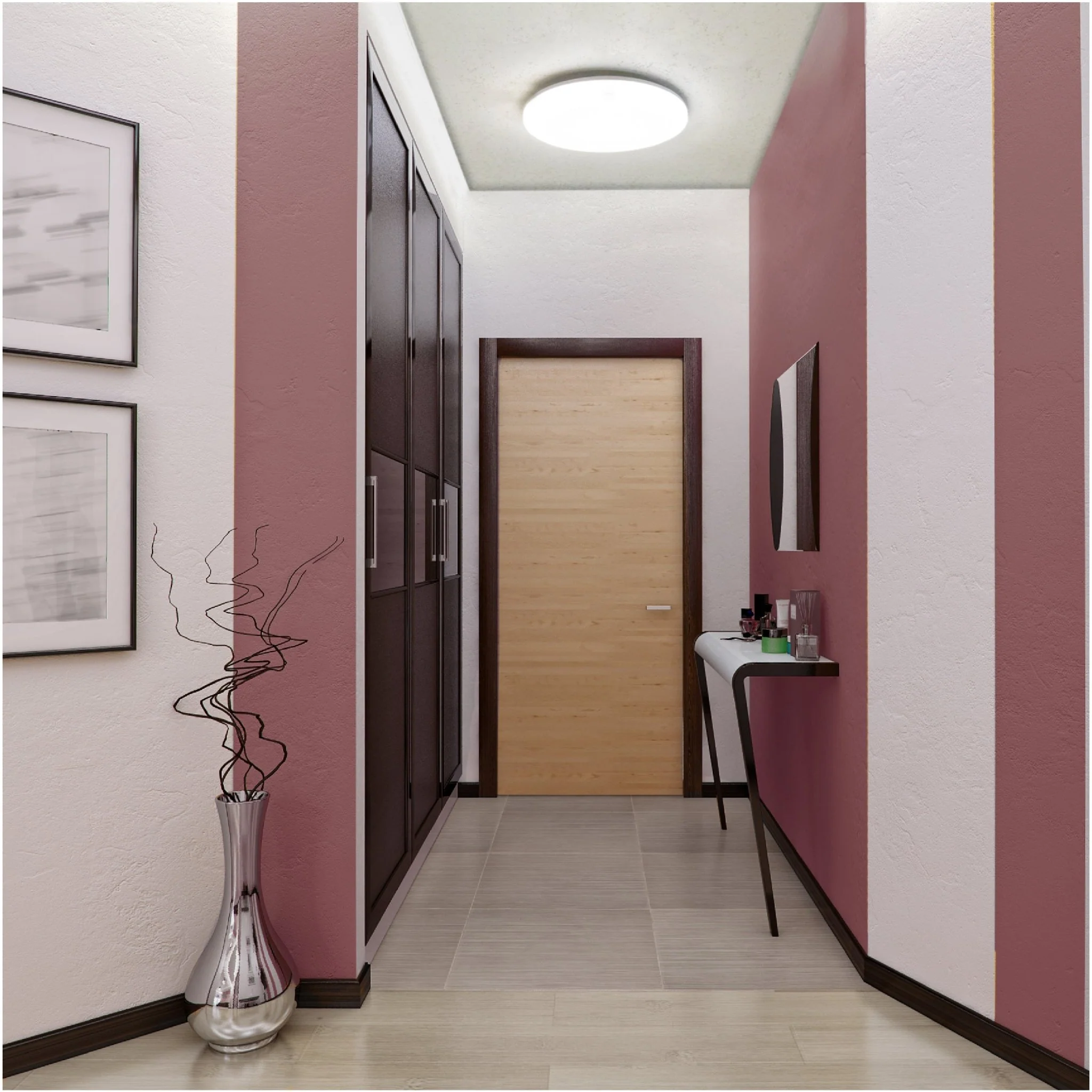 LED's Light Plafondlamp 30 cm - dimbaar in 6 standen - Alle binnenruimtes - IP54 - Image 2