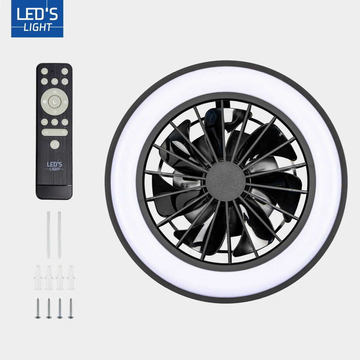 LED's Light Plafondlamp met ventilator - 39W 3300lm 2700K/6500K - Image 7