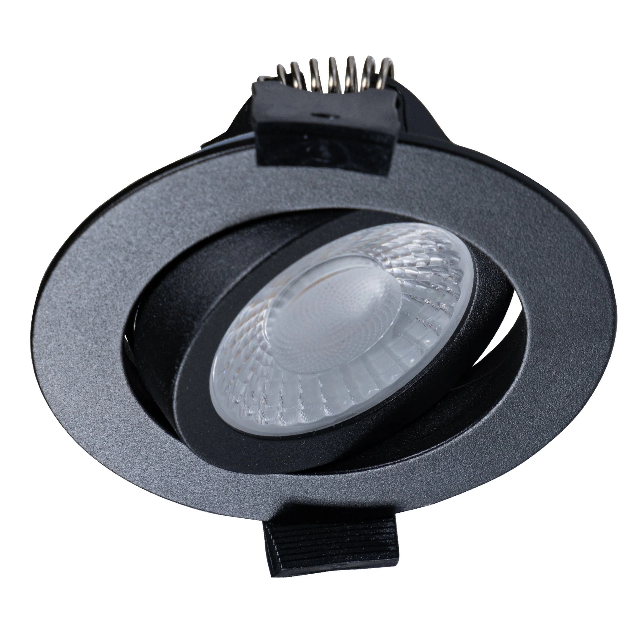 LED's Light PRO downlight inbouwspot Ø 68mm - Kantelbaar - Spatwaterdicht - Dim to Warm - Zwart - Image 5
