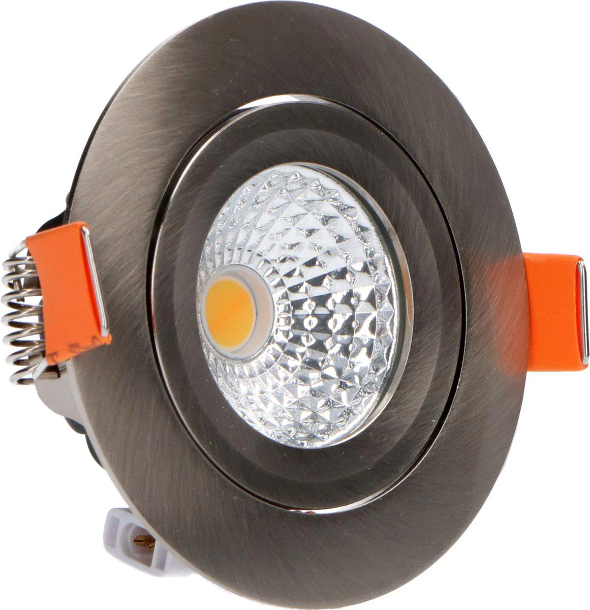 LED's Light Pro LED Inbouwspot Nikkel - DimToWarm - Ø 68mm - Kantelbaar - Warm wit licht - CRI95 - Image 10