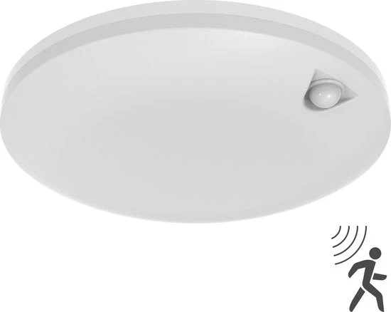 LED's Light Pro Plafondlamp met sensor - Bewegingssensor en schemersensor - 6 standen - 25 cm - Image 3