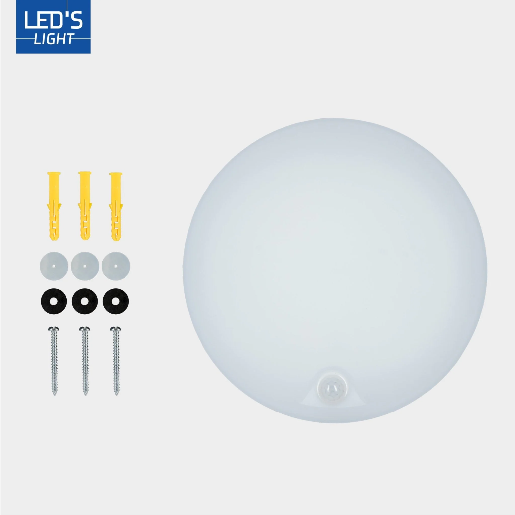 LED's Light Pro Plafondlamp met sensor - Bewegingssensor en schemersensor - 6 standen - 25 cm - Image 8
