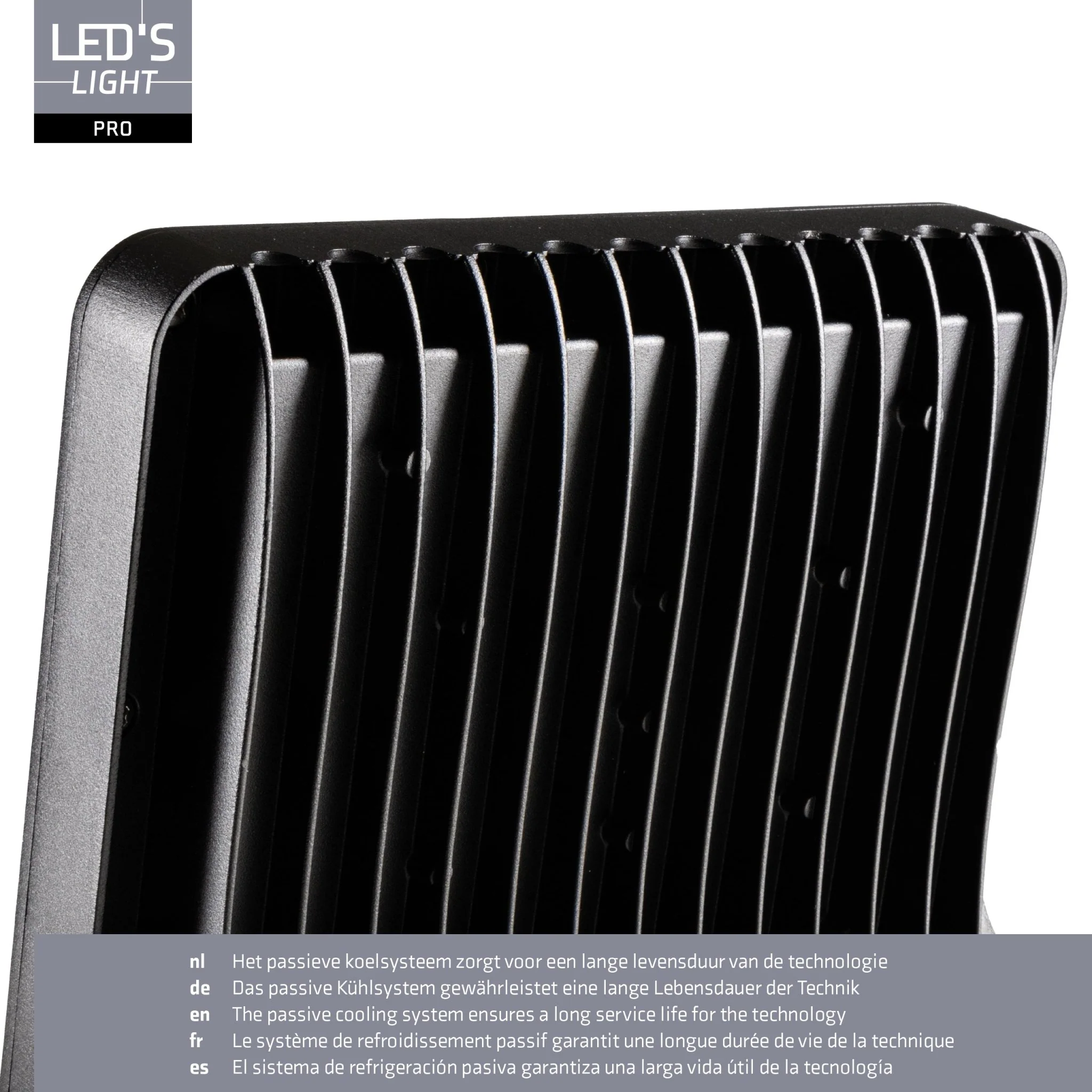 LED's Light Pro Premium Floodlight 12750lm - CCT schakelbaar - Powerselect - 6 lichtstanden - Water en roestbestendig - 100W - Image 8