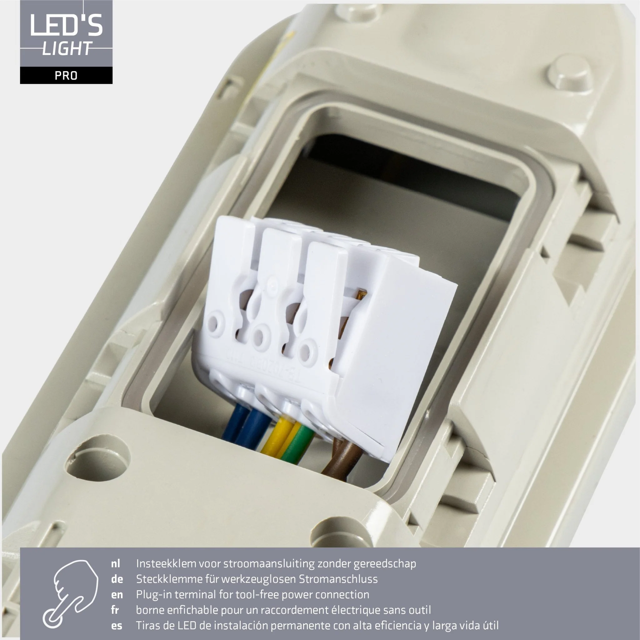 LED's Light Pro TL armatuur compleet 60 cm - Koppelbaar - IP65 Waterdicht - 2400 lm - 15W - 160lm/w - Image 8