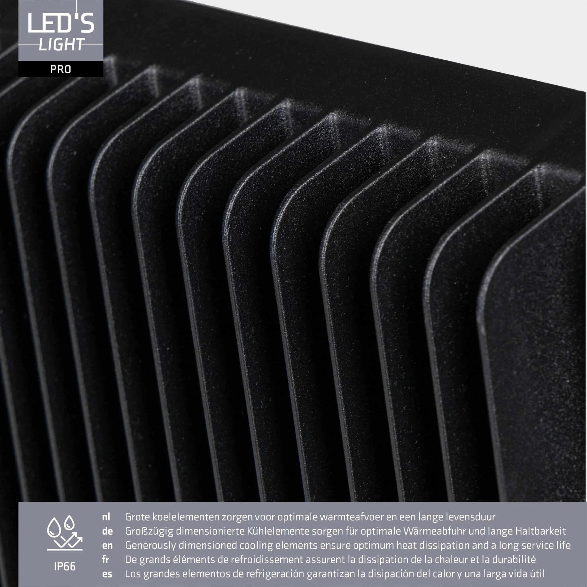 LED's Light pro Professionele LED Schijnwerper 28000 - CCT - Powerselect - 3 lichtstanden - Waterdicht - 200W - Image 11