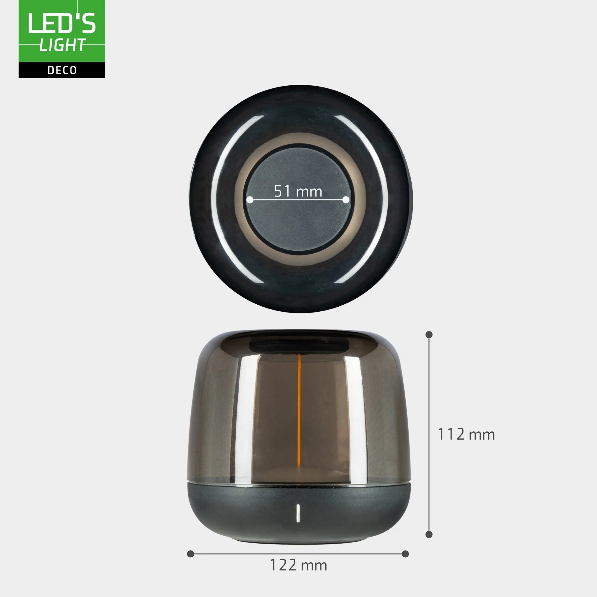 LED's Light Oplaadbare tafellamp op accu - lichtspiraal - Binnen & Buiten - RGBW - Image 10