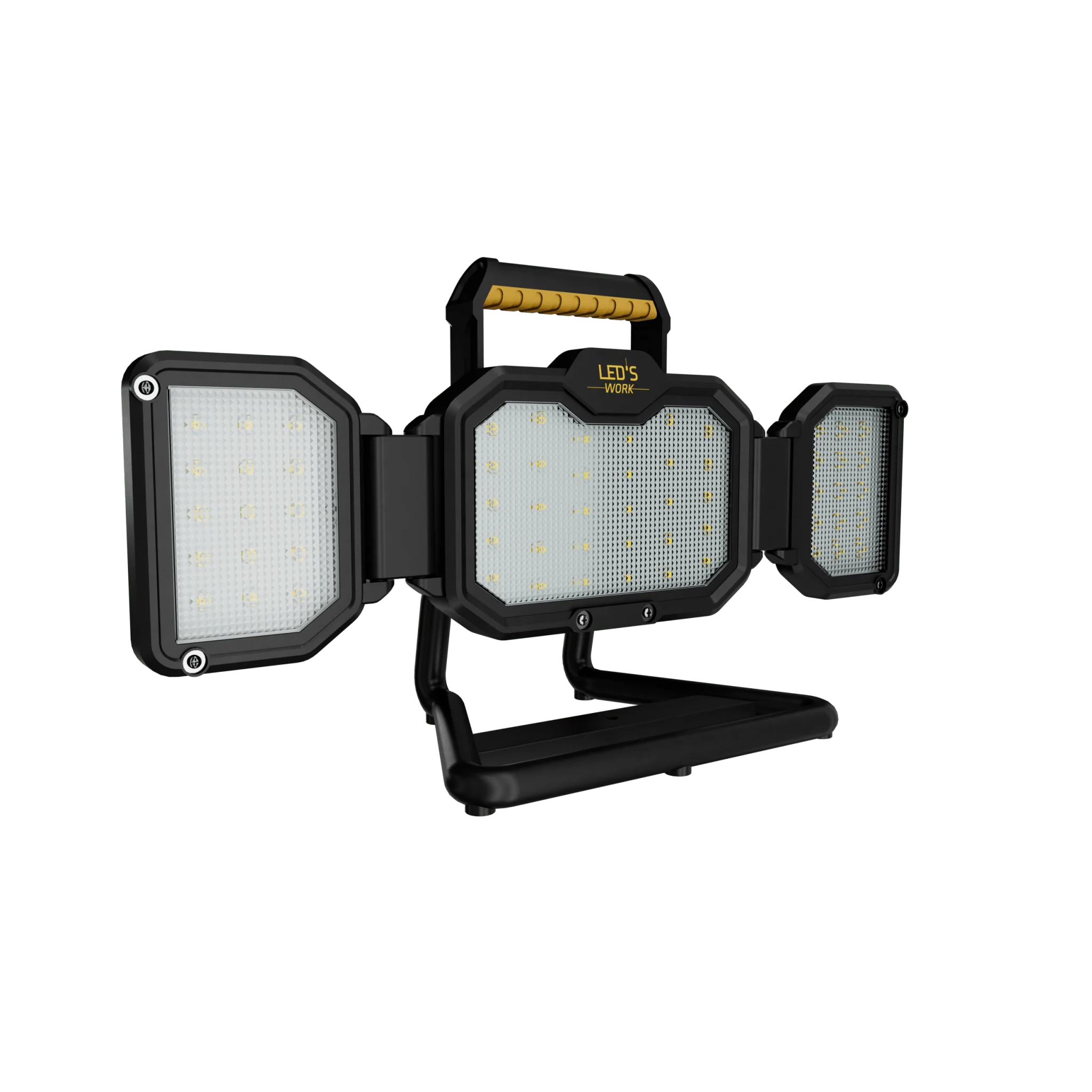LED's Work LED Bouwlamp Werklamp Oplaadbaar 4000lm 30W Opvouwbaar & Compact - Image 3