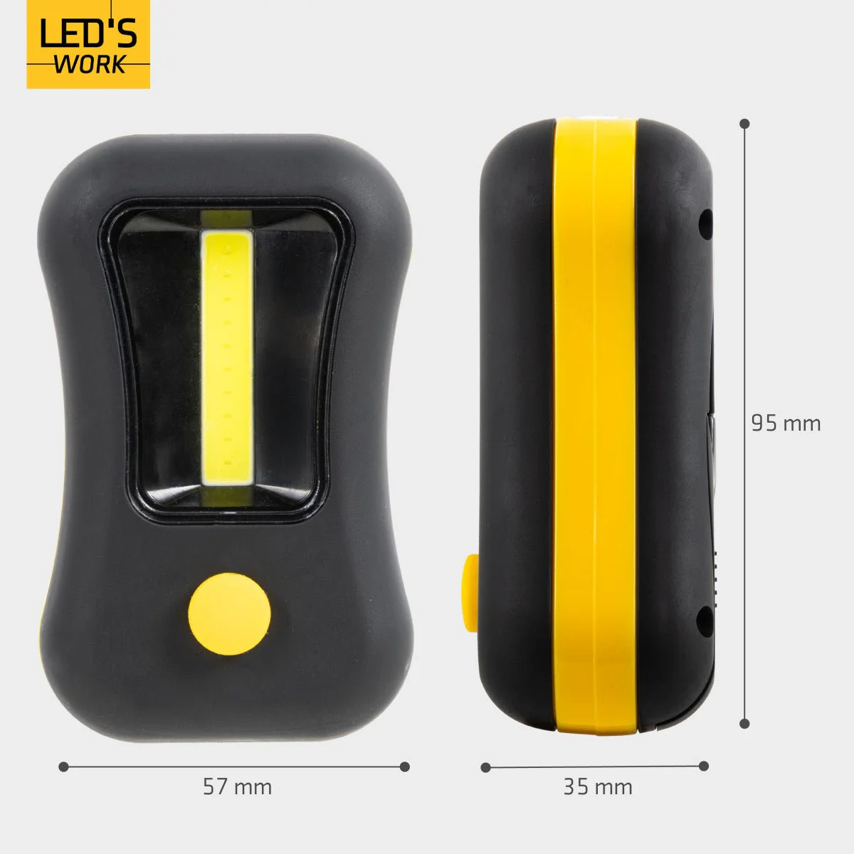 LED's Work MINI Werklamp op batterijen - Draadloos - Werkt op 3 AAA batterijen - Image 7