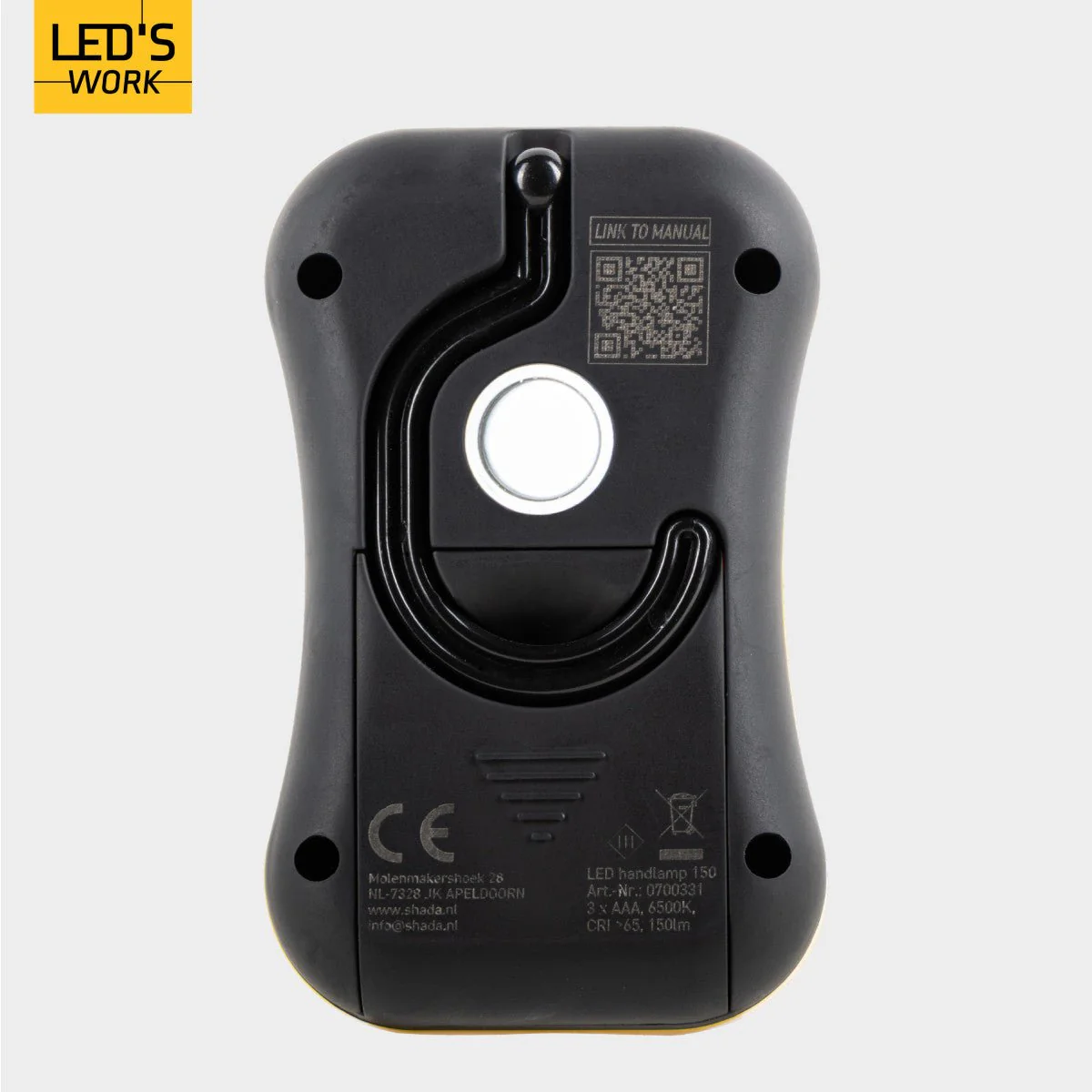 LED's Work MINI Werklamp op batterijen - Draadloos - Werkt op 3 AAA batterijen - Image 9