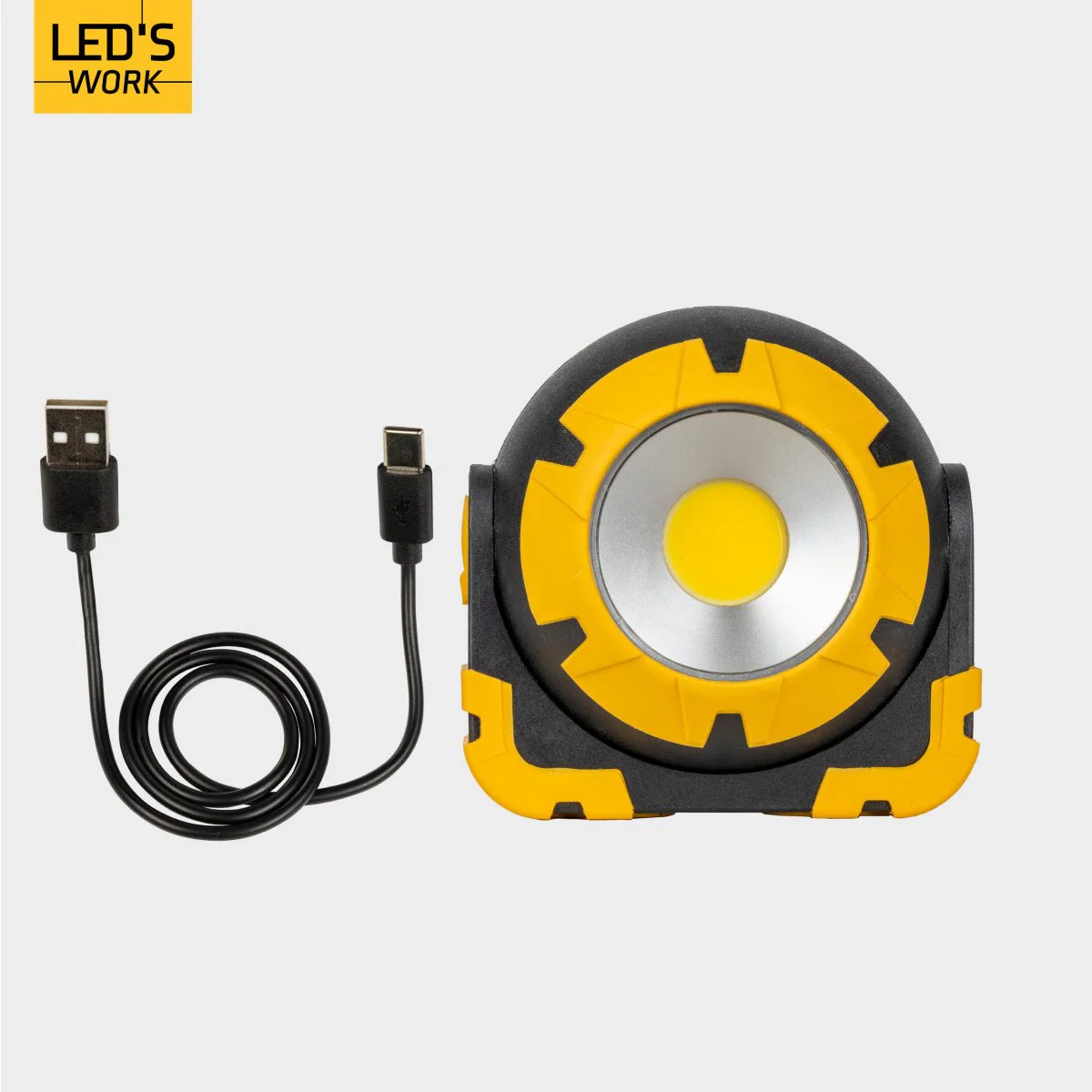 LED's Work Oplaadbare LED Looplamp – Krachtige Draadloze 800 Lumen Werk- & Noodlamp - Image 12