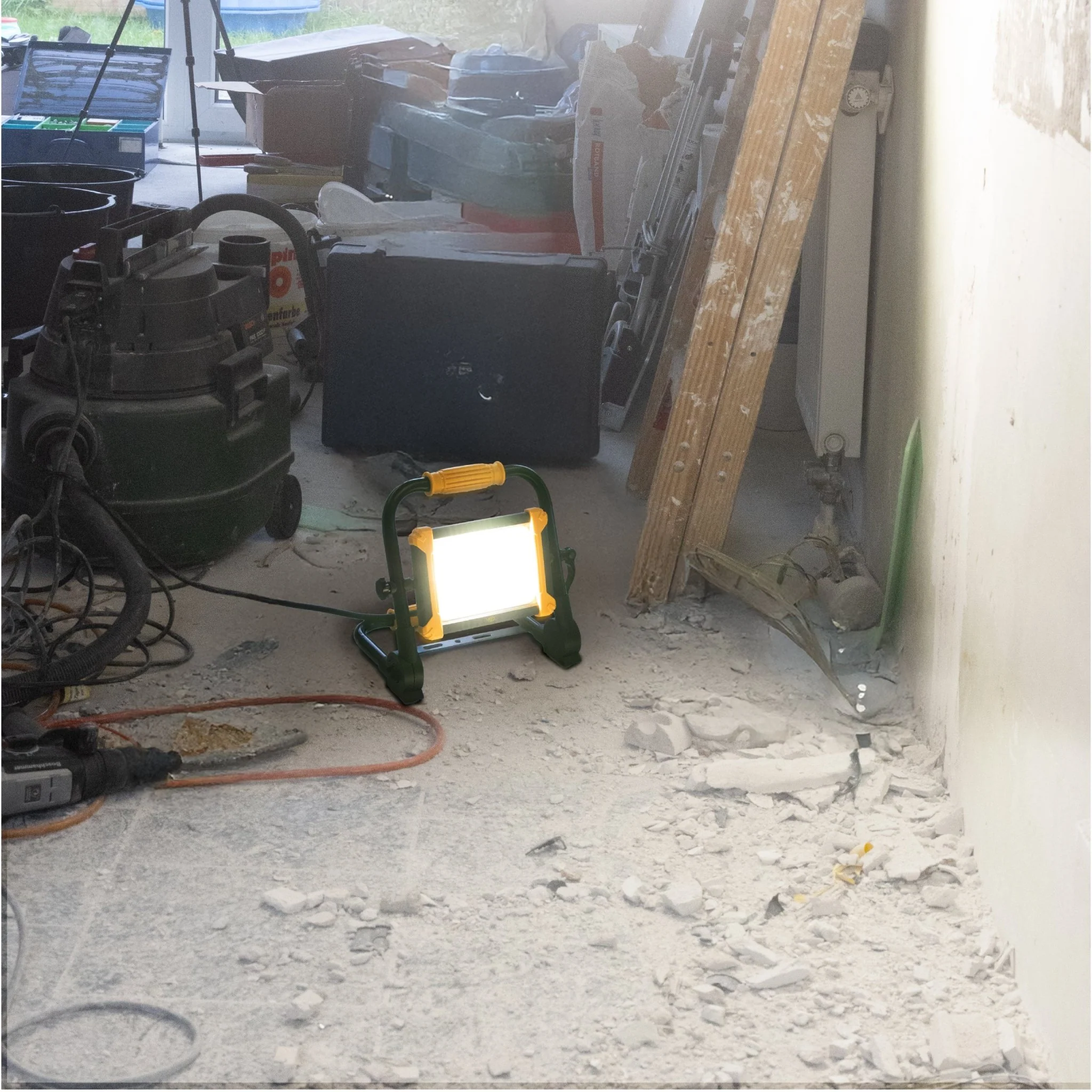 LED's Work Opvouwbare Bouwlamp 3900 - 30W LED - 3 meter kabel - Image 2