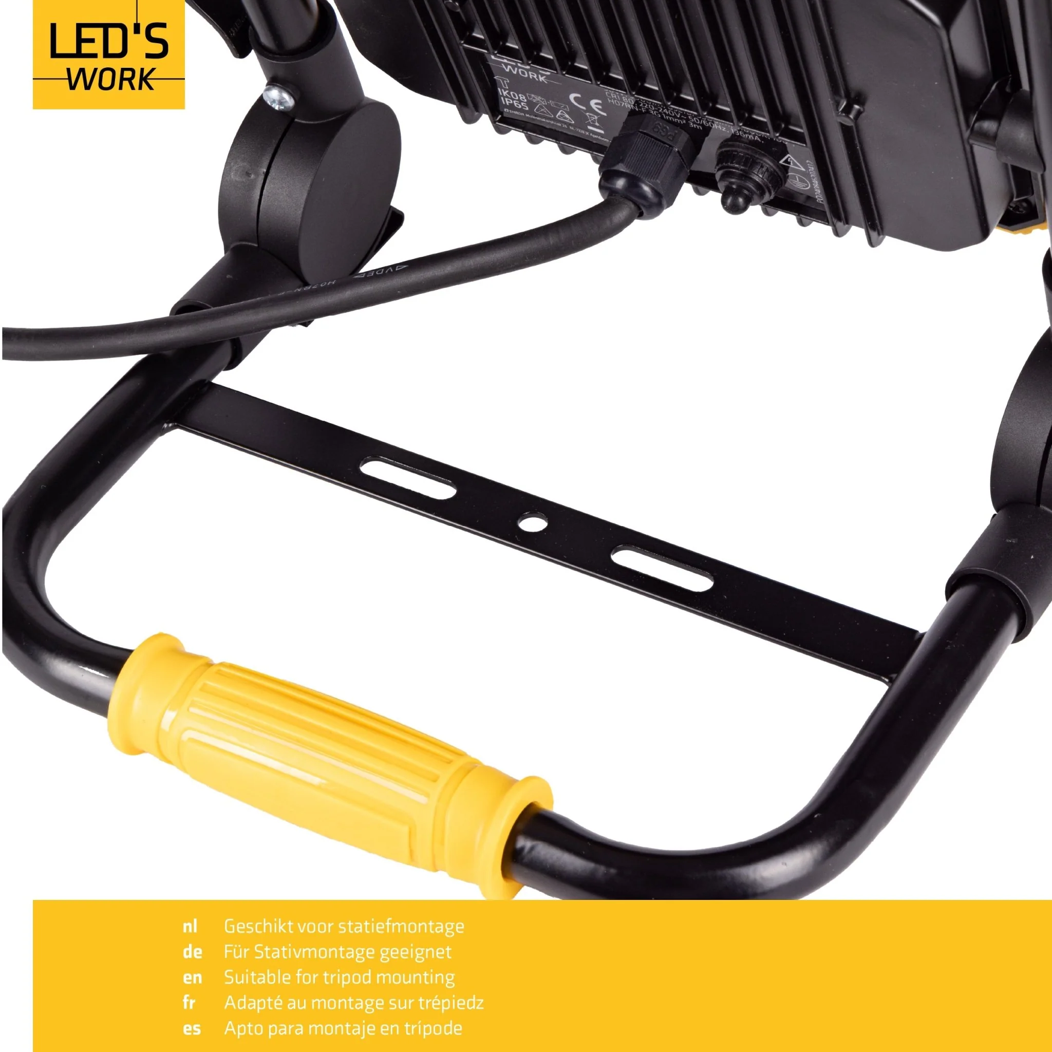 LED's Work Opvouwbare Bouwlamp 3900 - 30W LED - 3 meter kabel - Image 6