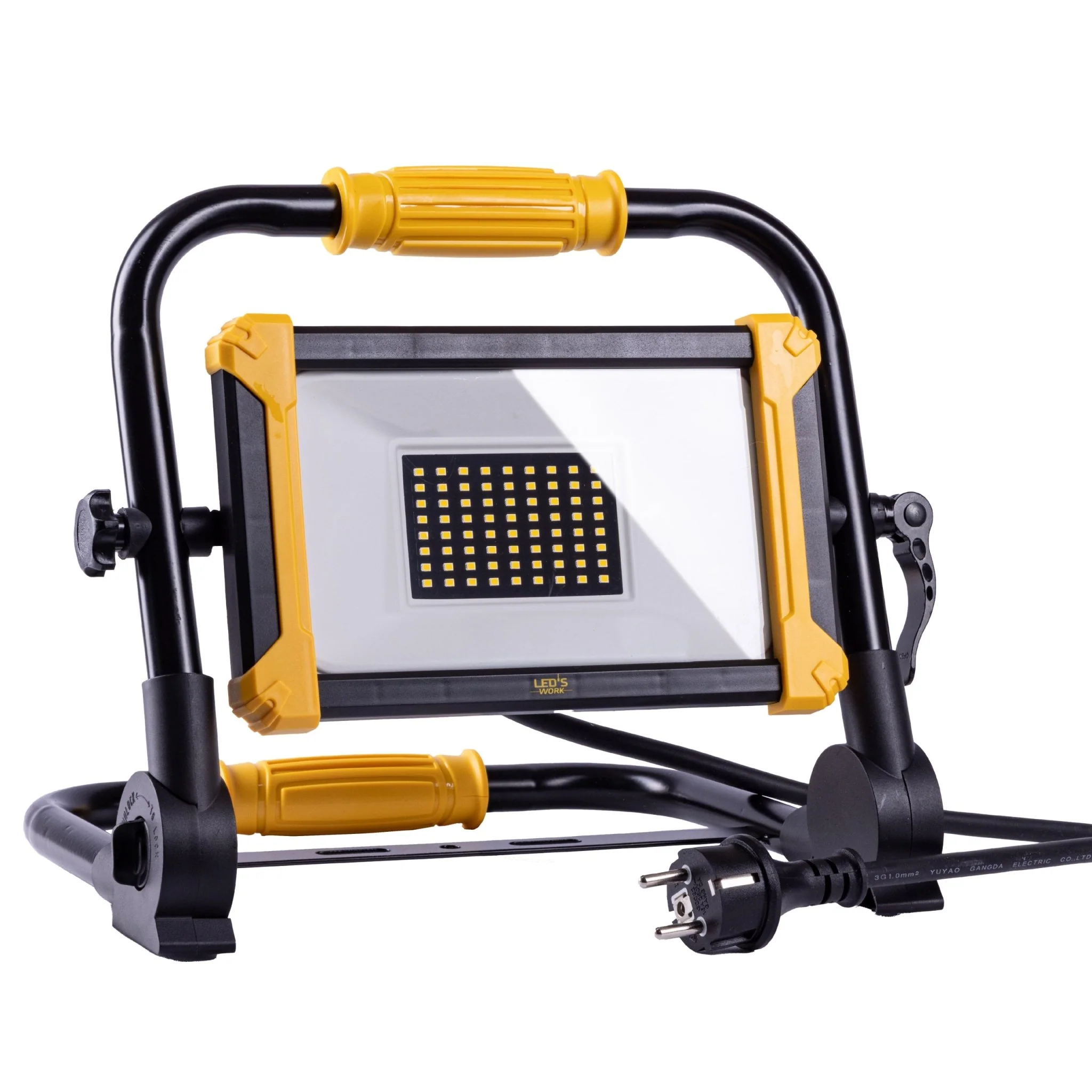 LED's Work Opvouwbare Bouwlamp 6400 - 50W - 5 meter kabel - Image 8