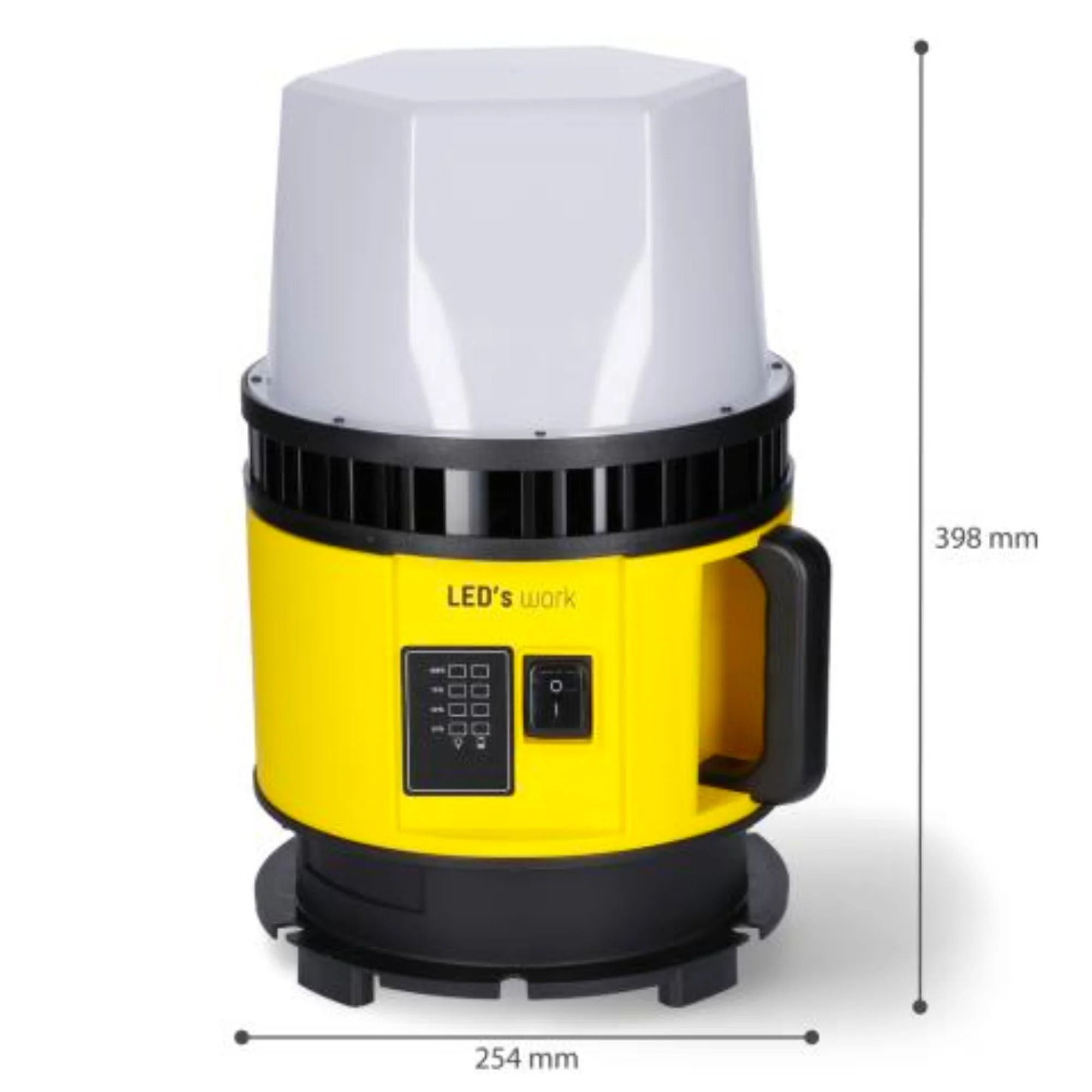 LED's Work 18V Portable LED Bouwlamp 6000lm - Universeel oplaadbaar met 18V accu - 60W - Image 12