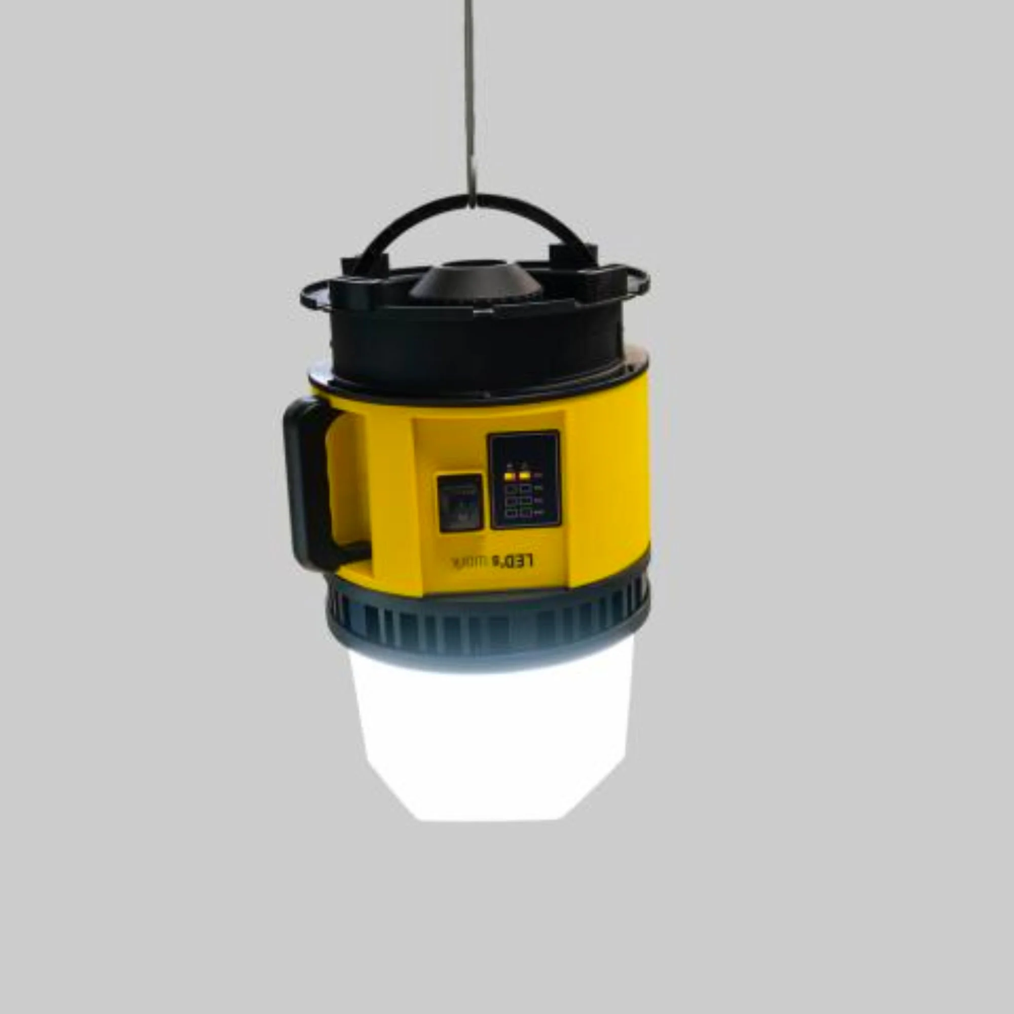 LED's Work 18V Portable LED Bouwlamp 6000lm - Universeel oplaadbaar met 18V accu - 60W - Image 3