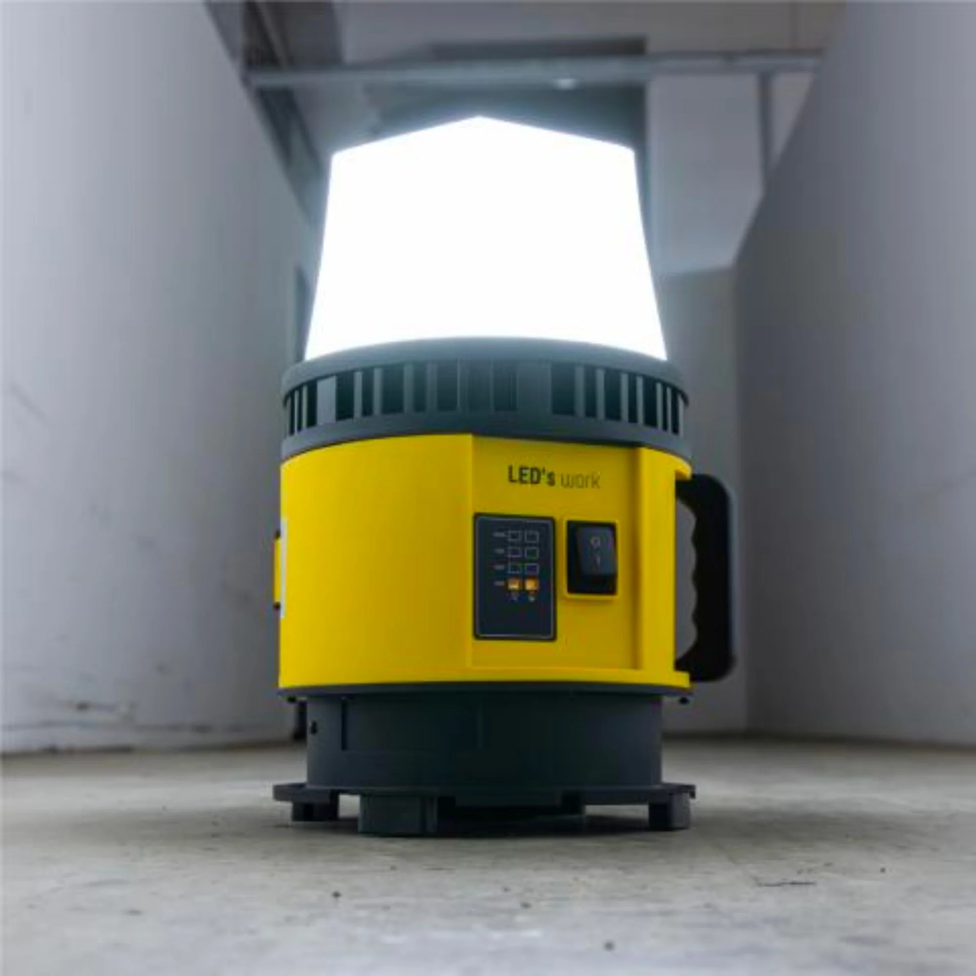 LED's Work 18V Portable LED Bouwlamp 6000lm - Universeel oplaadbaar met 18V accu - 60W - Image 5